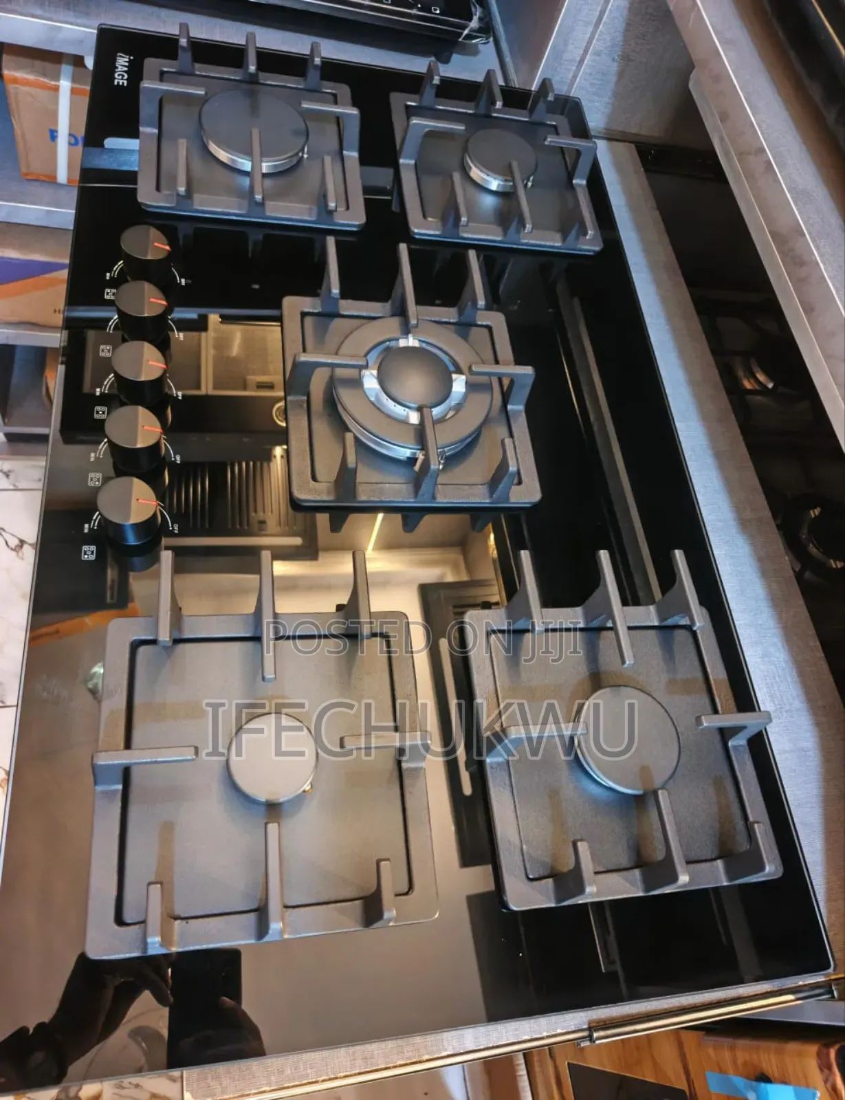 Original Image Made in Turkey Built-in 5 Burners Gas Cooker Hob 90cm