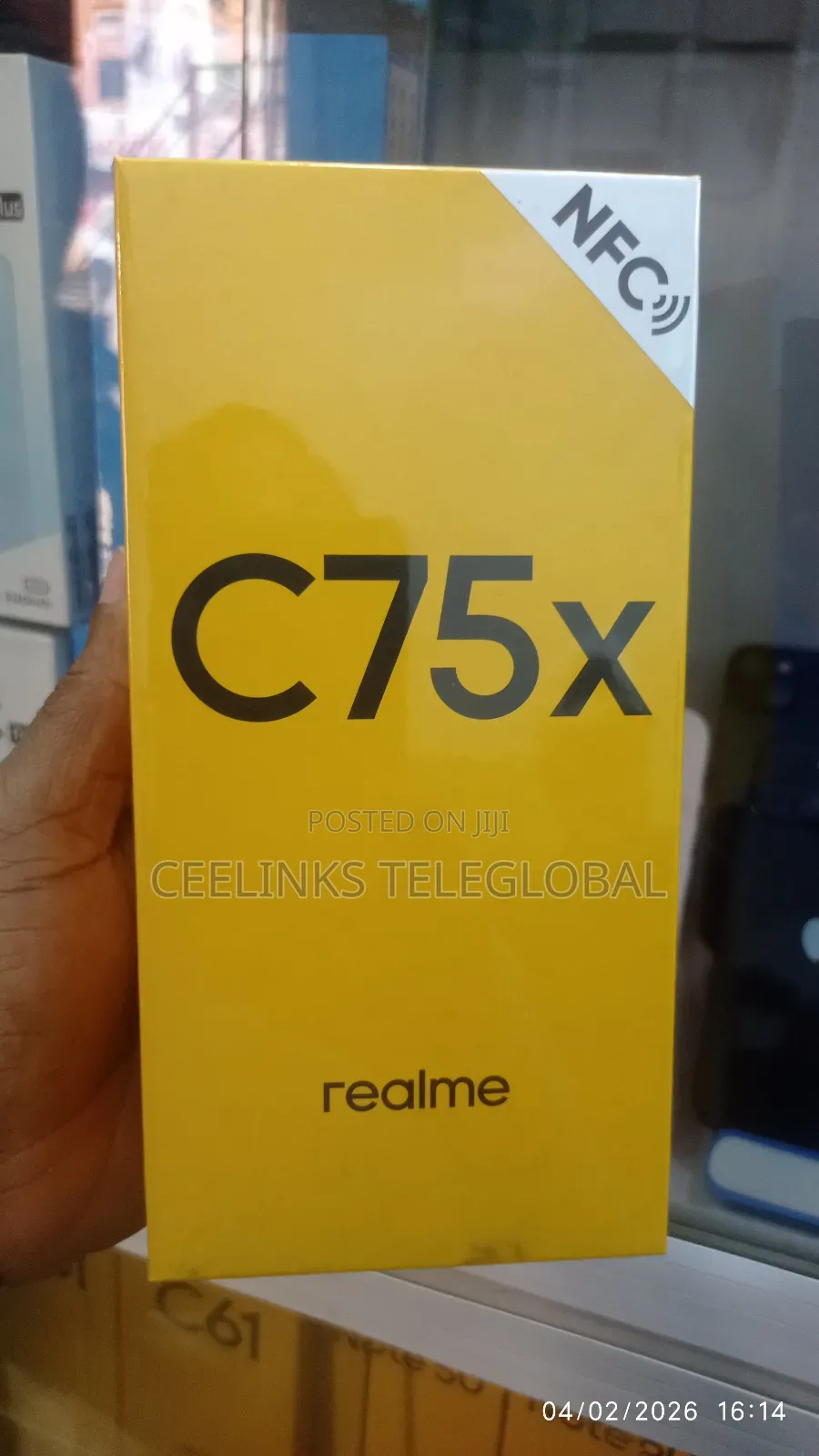 New Realme C75x 256 GB Green