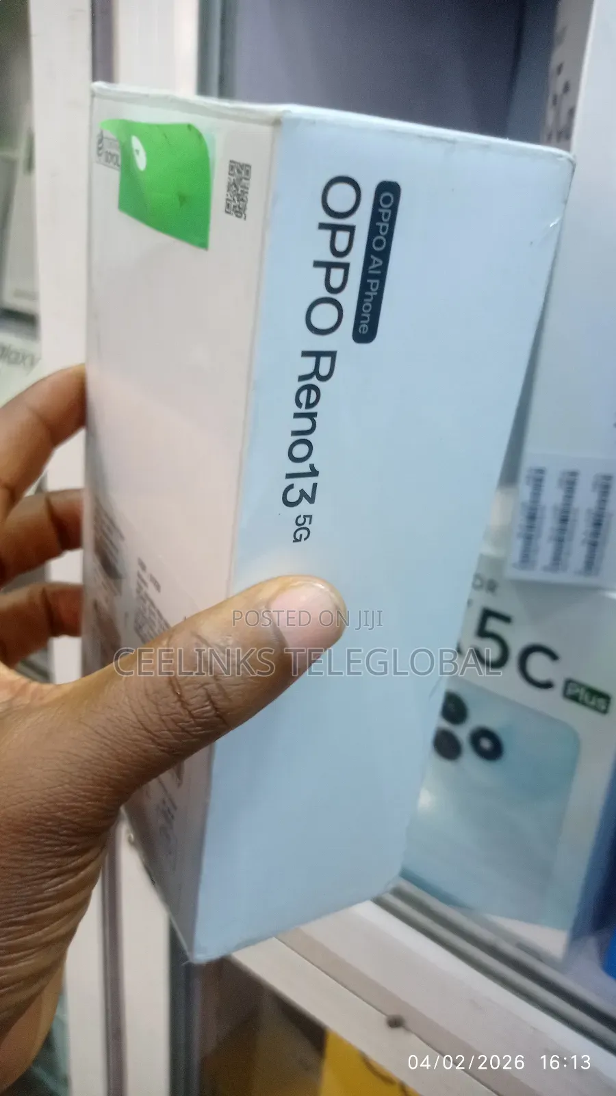 New Oppo Reno13 5G 256 GB Black