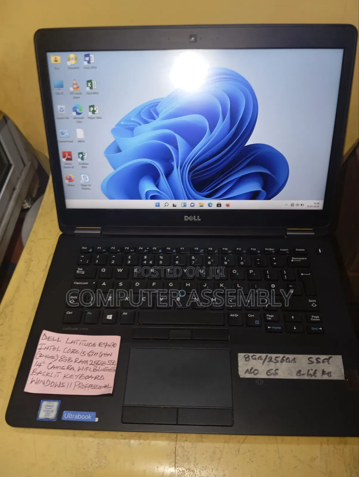 Laptop Dell Latitude E7470 8GB Intel Core I5 SSD 256GB