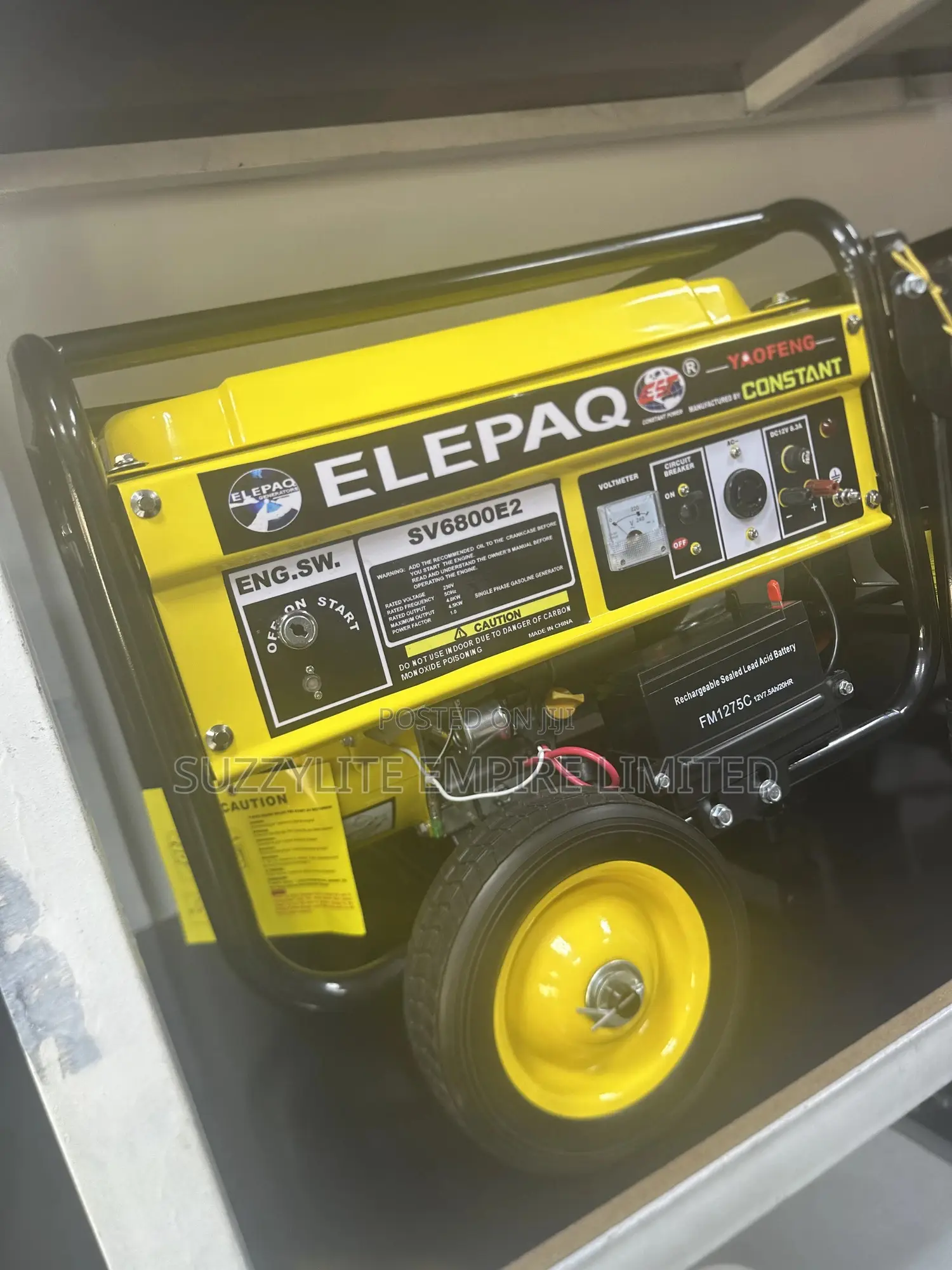 Elepaq Generator 4.5kva