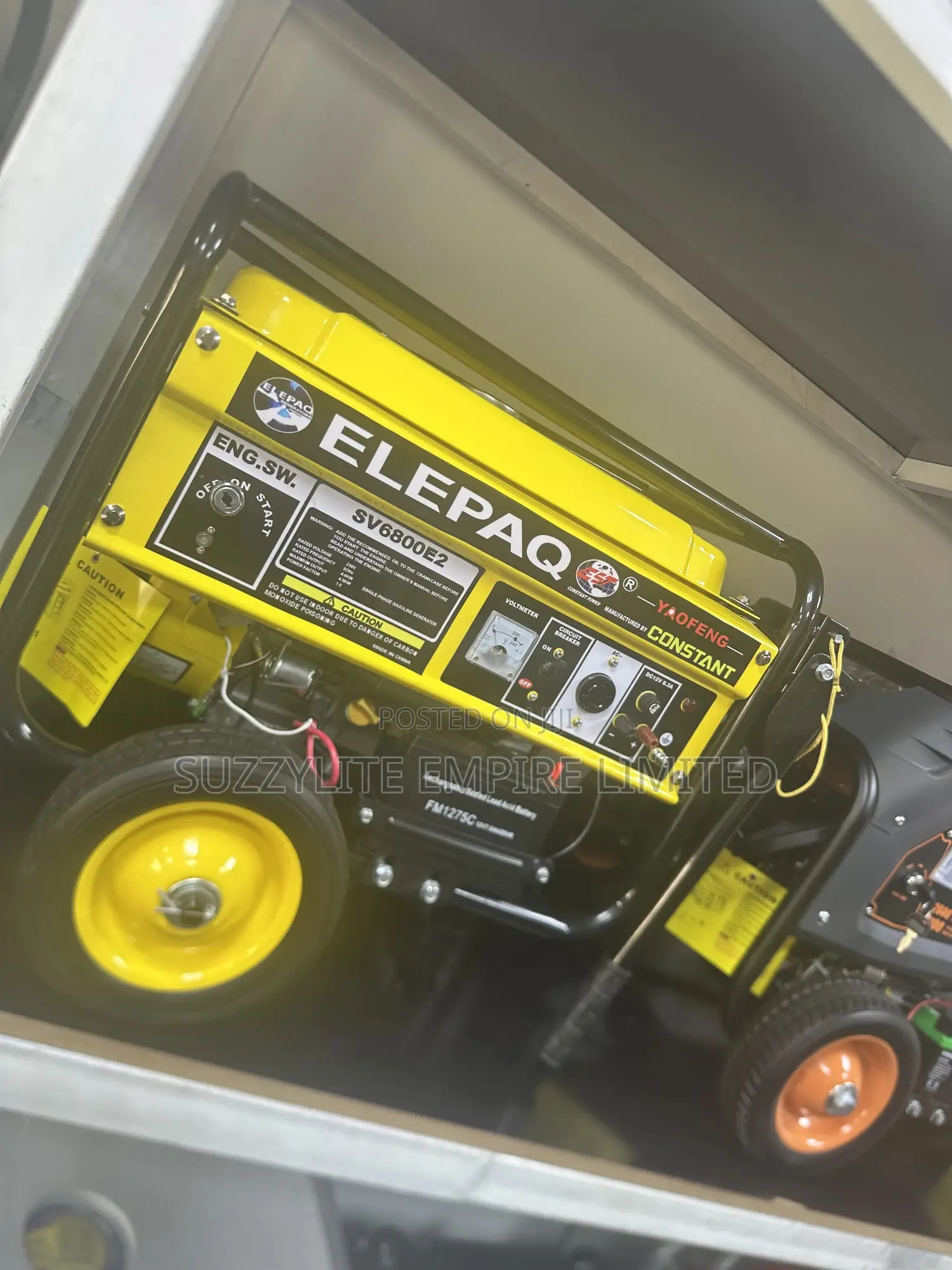 Elepaq Generator 4.5kva