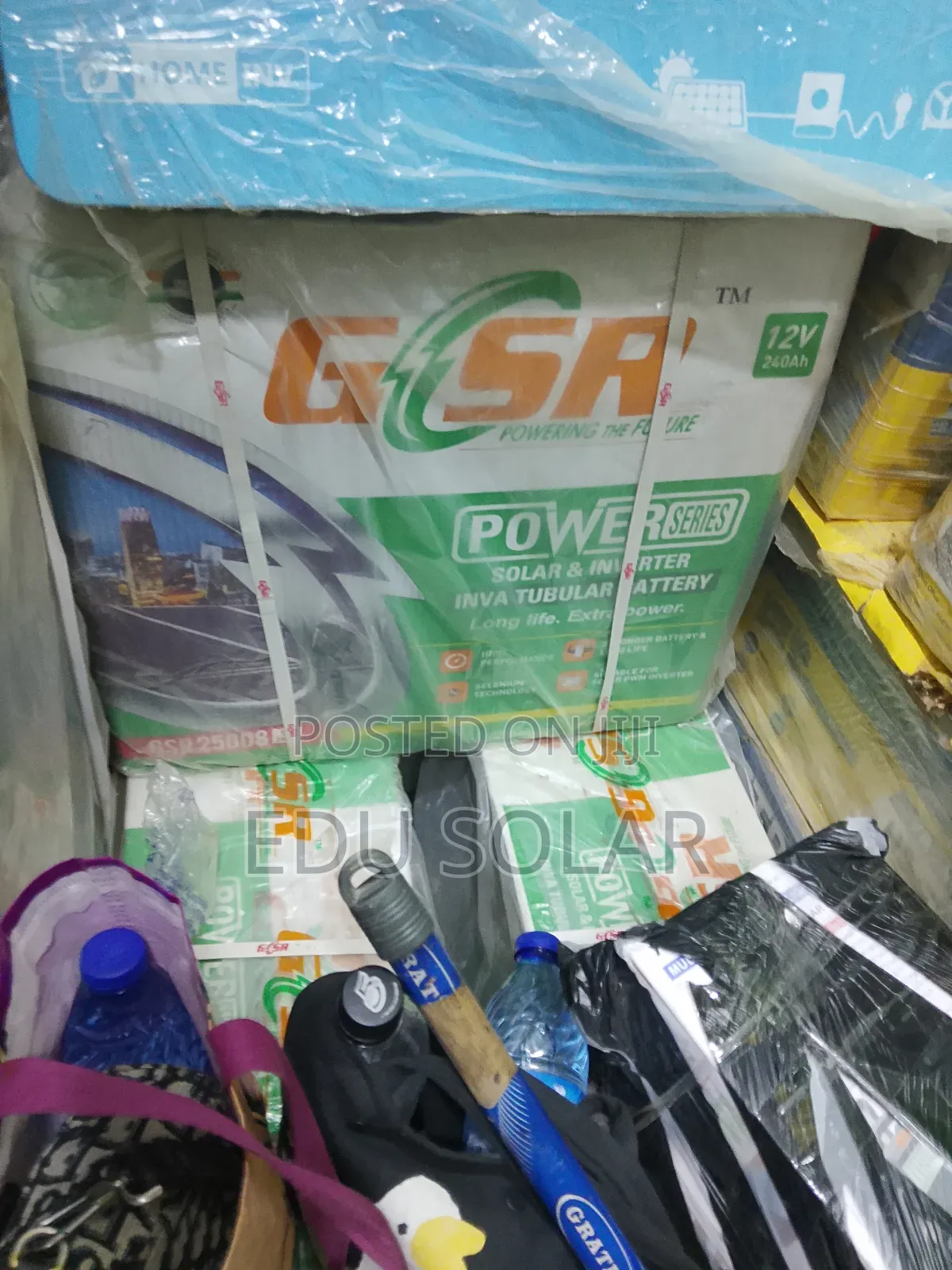 Solar Tubular Battery Gsr 220a 12v