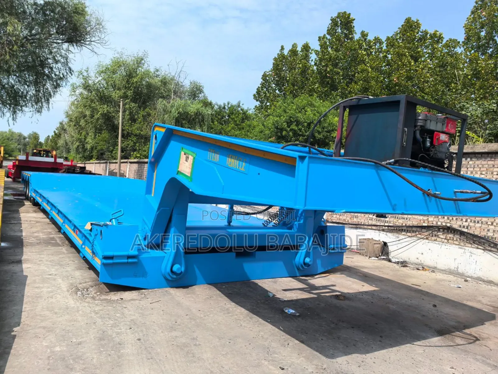 160ton New Lowbed With 32ty