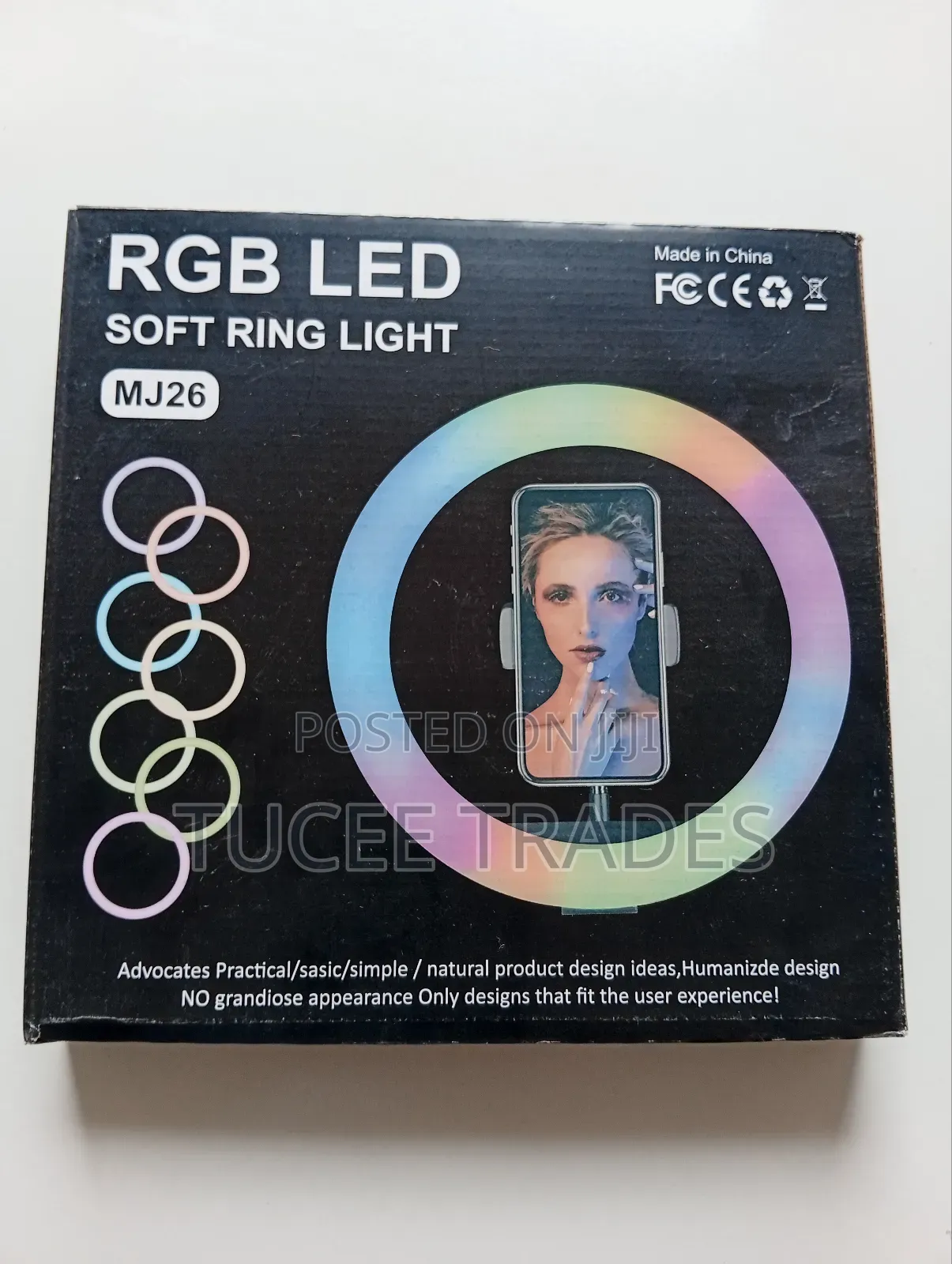 10 Inches RGB Ringlight With Stand
