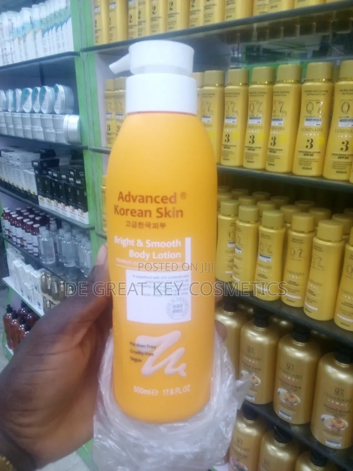 Advanced Korean Skin Bright and Smooth Body Lotion