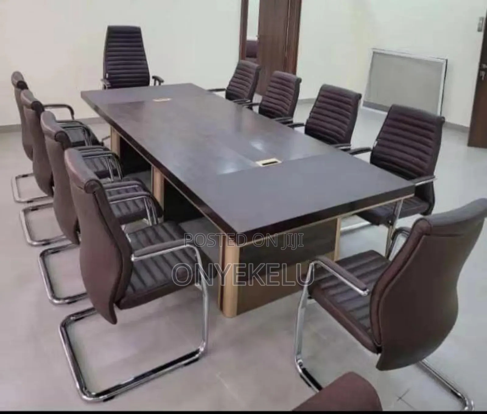 10-Seaters Conference Table With Chairs