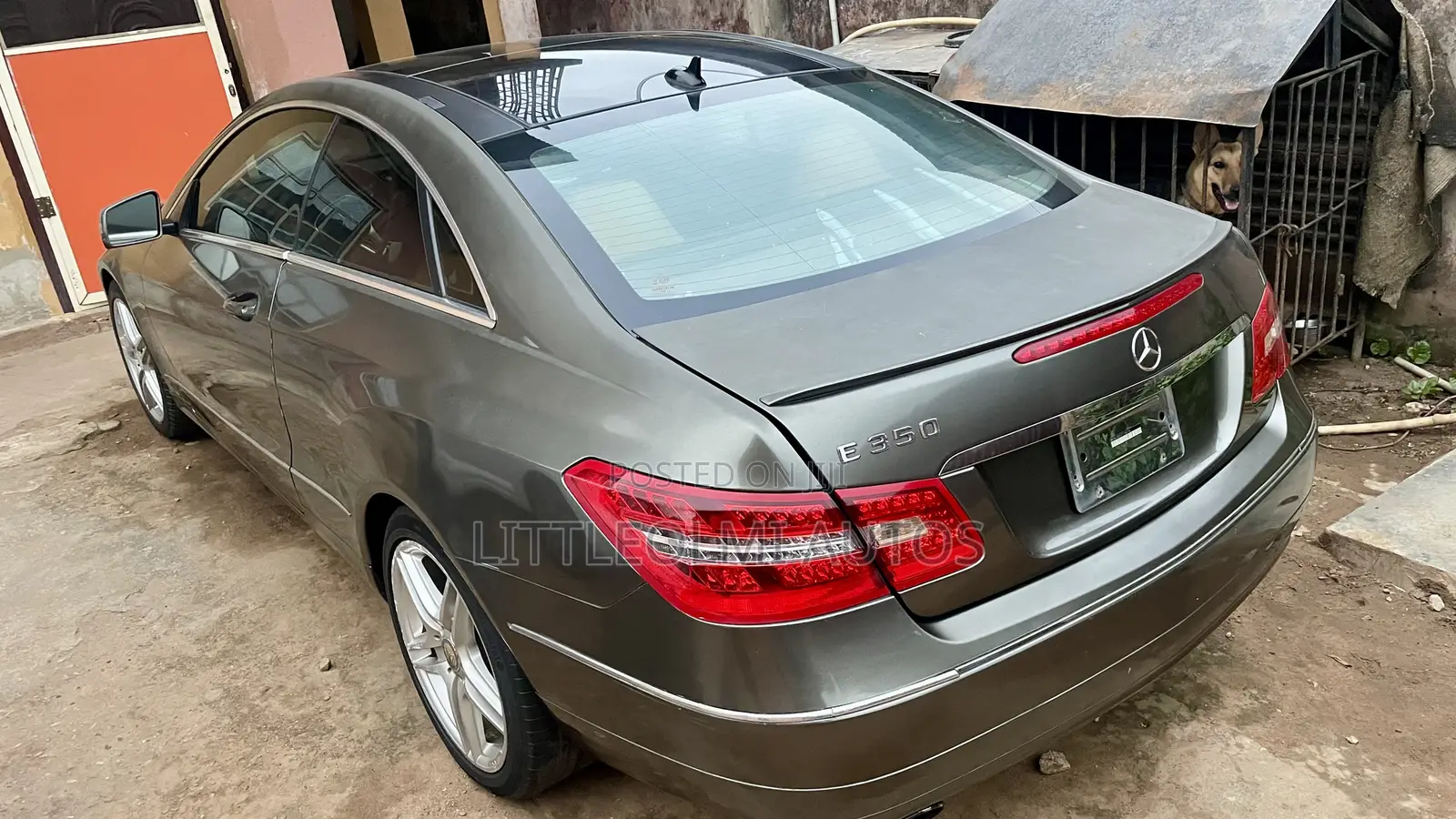 Mercedes-Benz E350 Base 2dr 4Matic Coupe AWD (3.5L 6cyl 7A) 2012 Gray