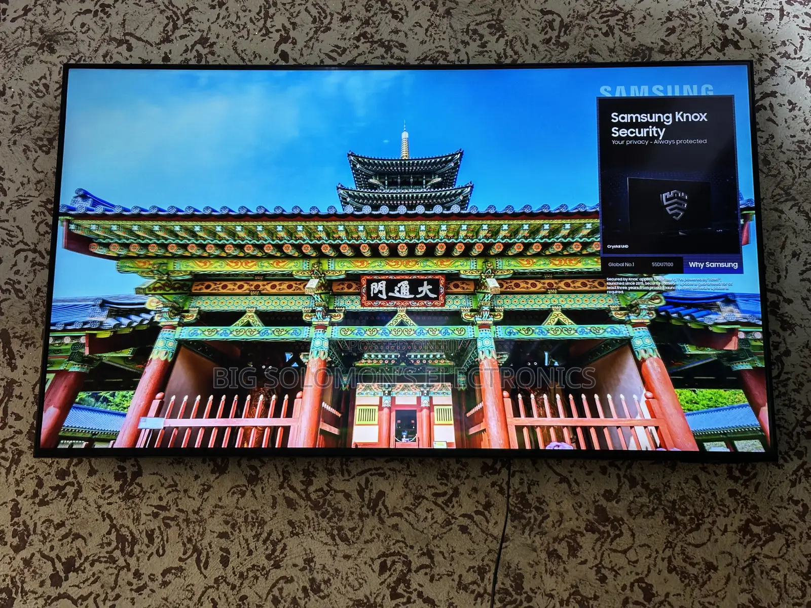 Samsung 55-Inch Crystal Uhd Smart Tv,