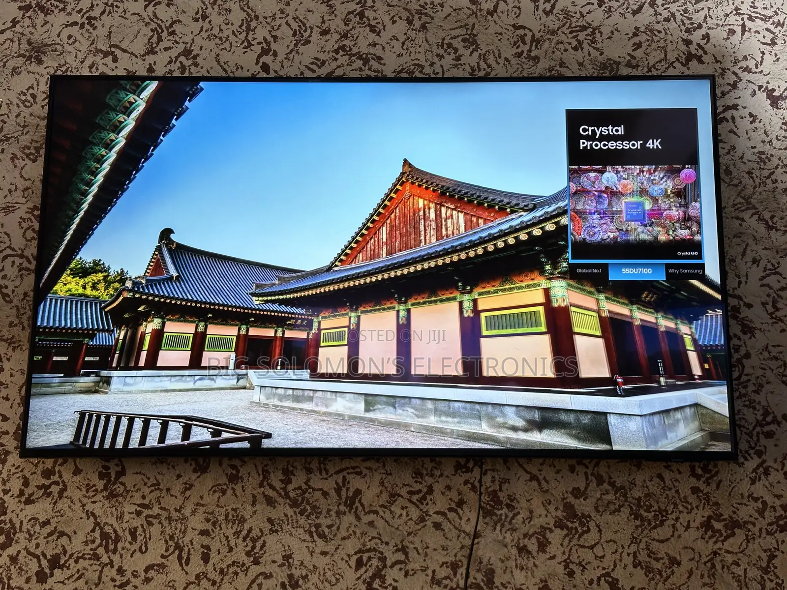 Samsung 55-Inch Crystal Uhd Smart Tv,