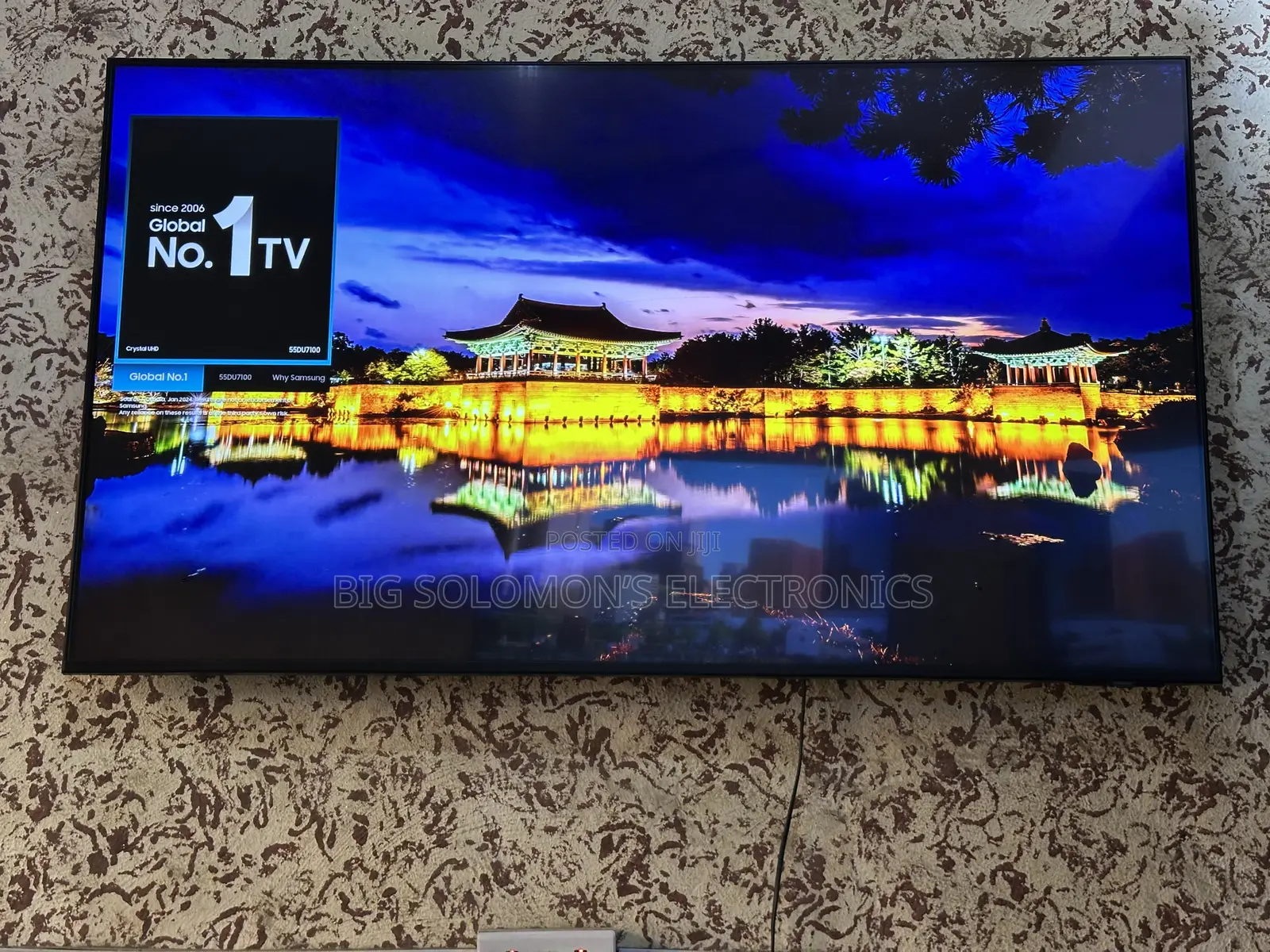 Samsung 55-Inch Crystal Uhd Smart Tv,