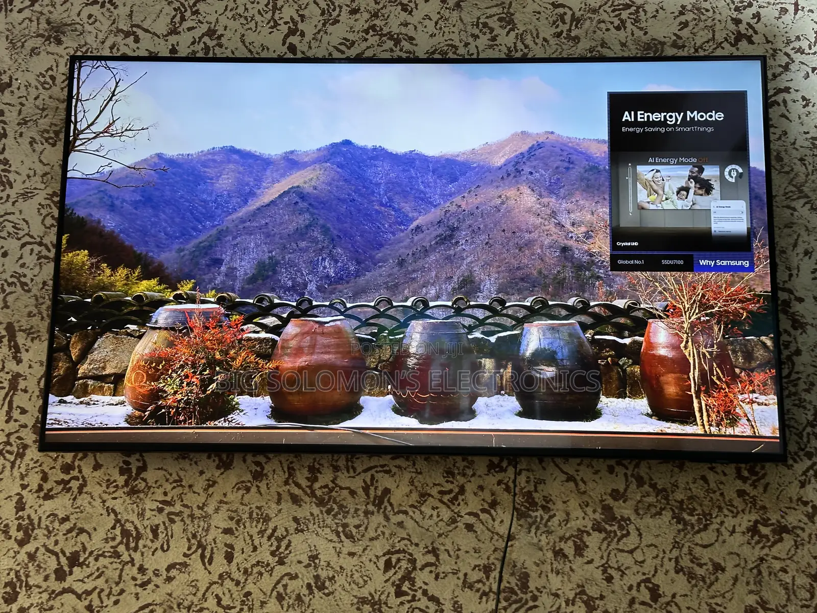 Samsung 55-Inch Crystal Uhd Smart Tv,