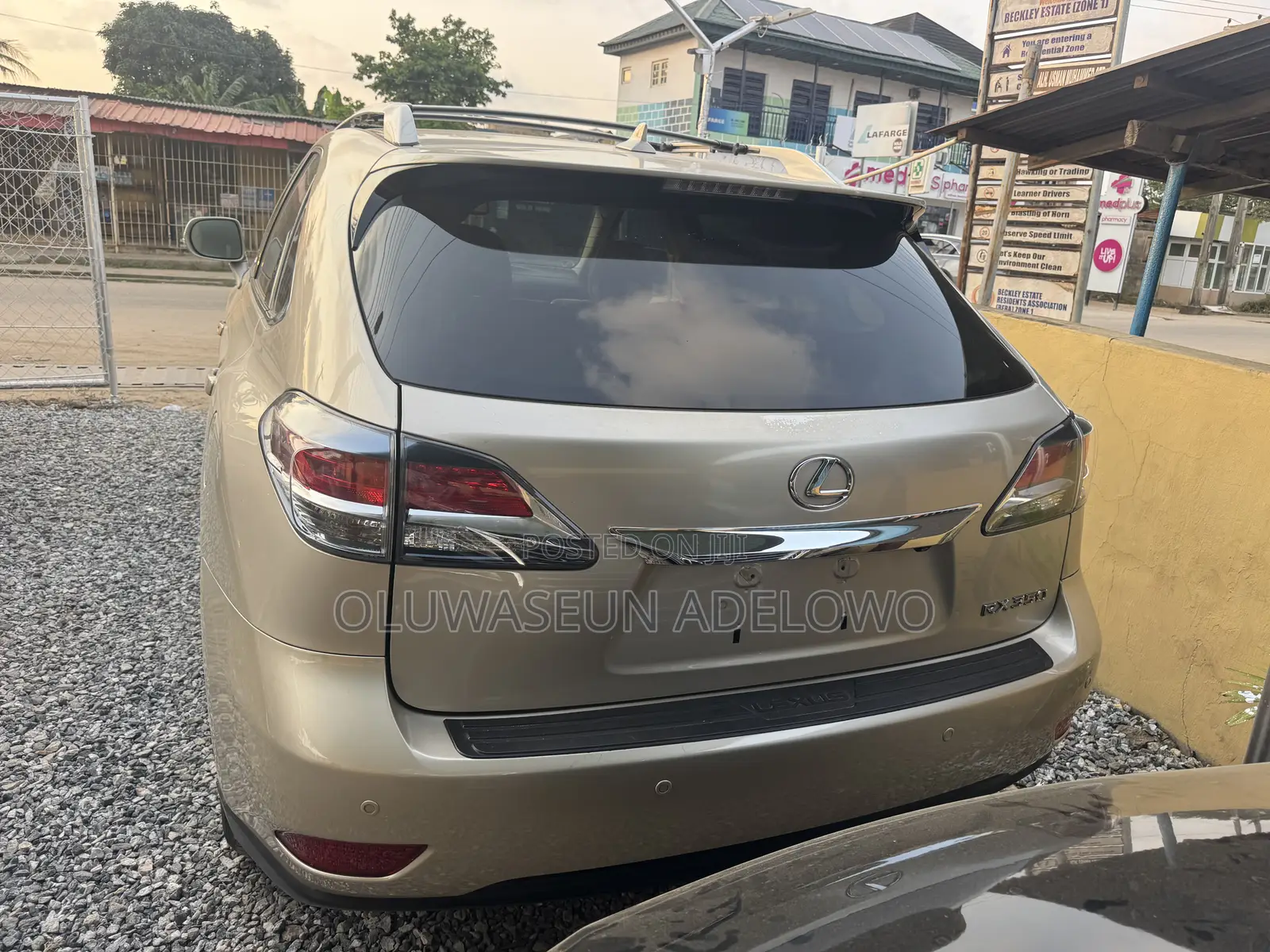 Lexus RX 350 AWD 2013 Gold