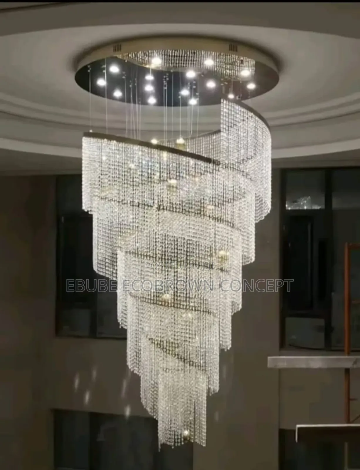 Elegant Luxury Crystal Chandelier Light for Modern Homes Living Room