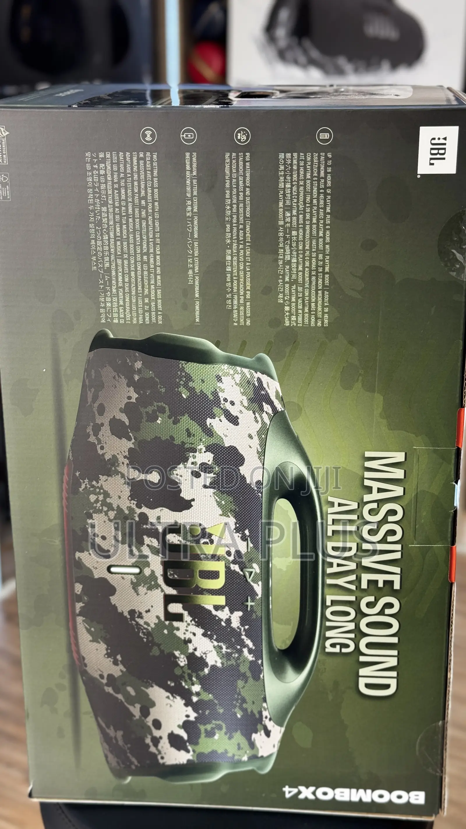 Jbl Boombox 4 Portable Bluetooth Speaker