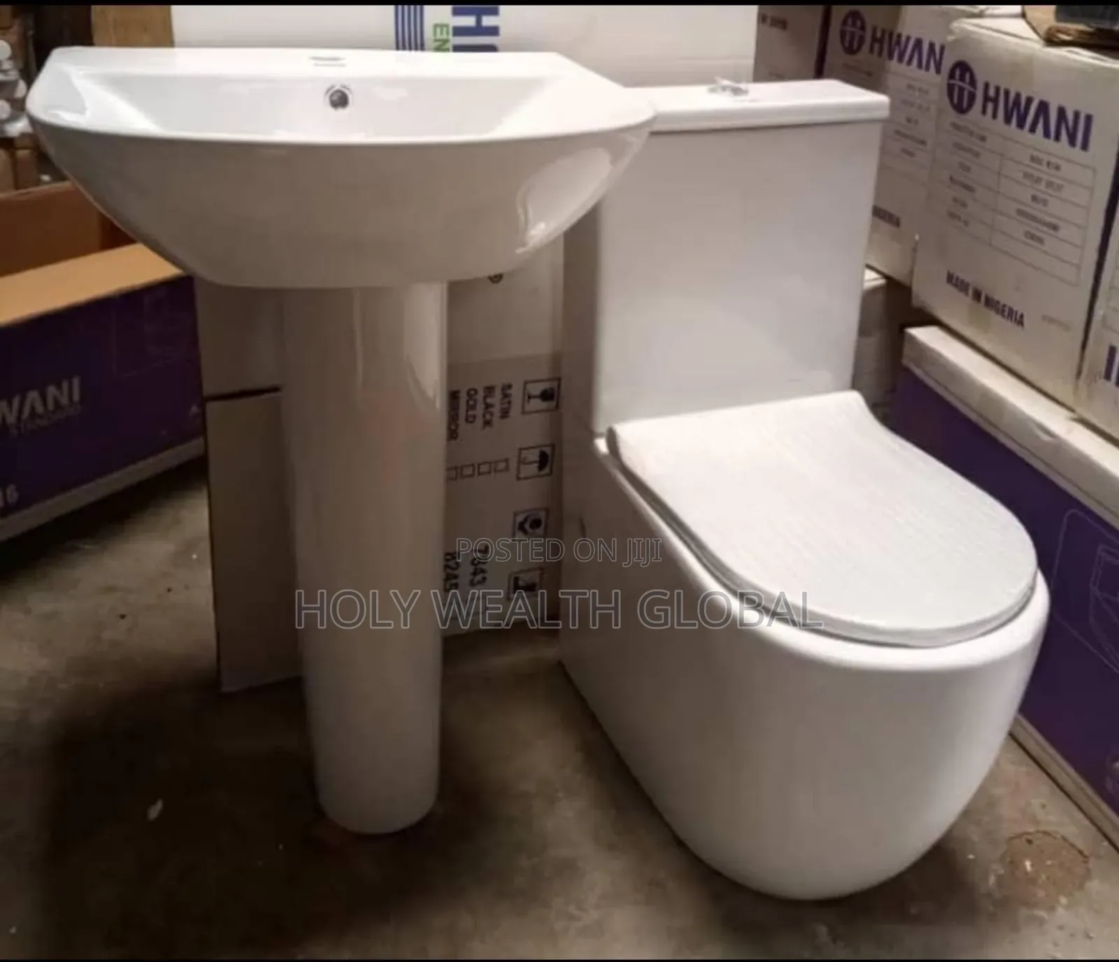 England  Standard High Quality Wc Complete Set