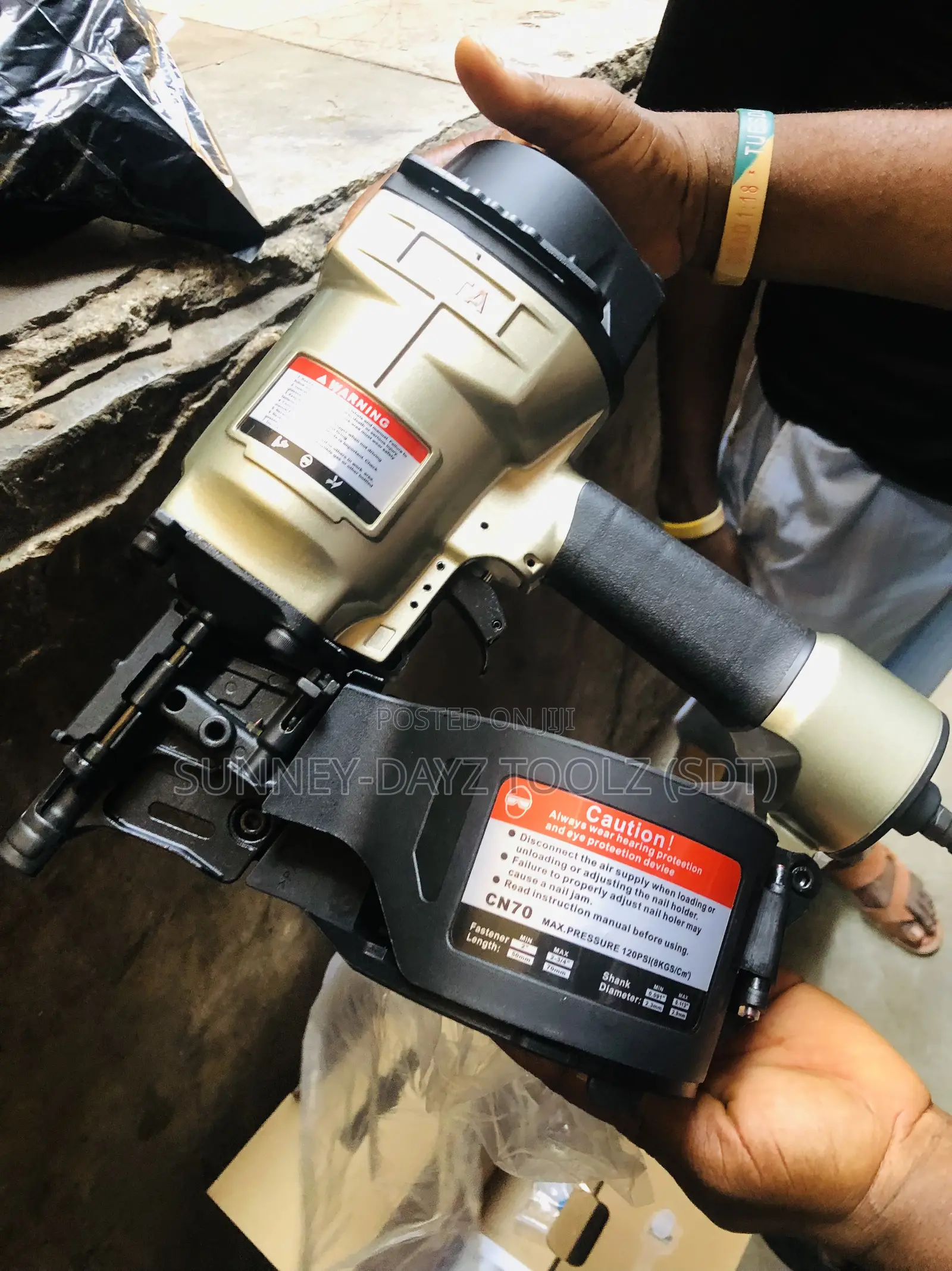 Industrial Pneumatic Coil Nailer