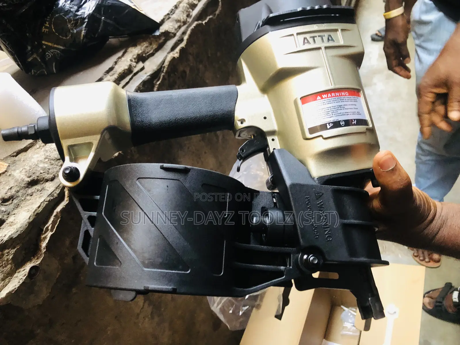 Industrial Pneumatic Coil Nailer