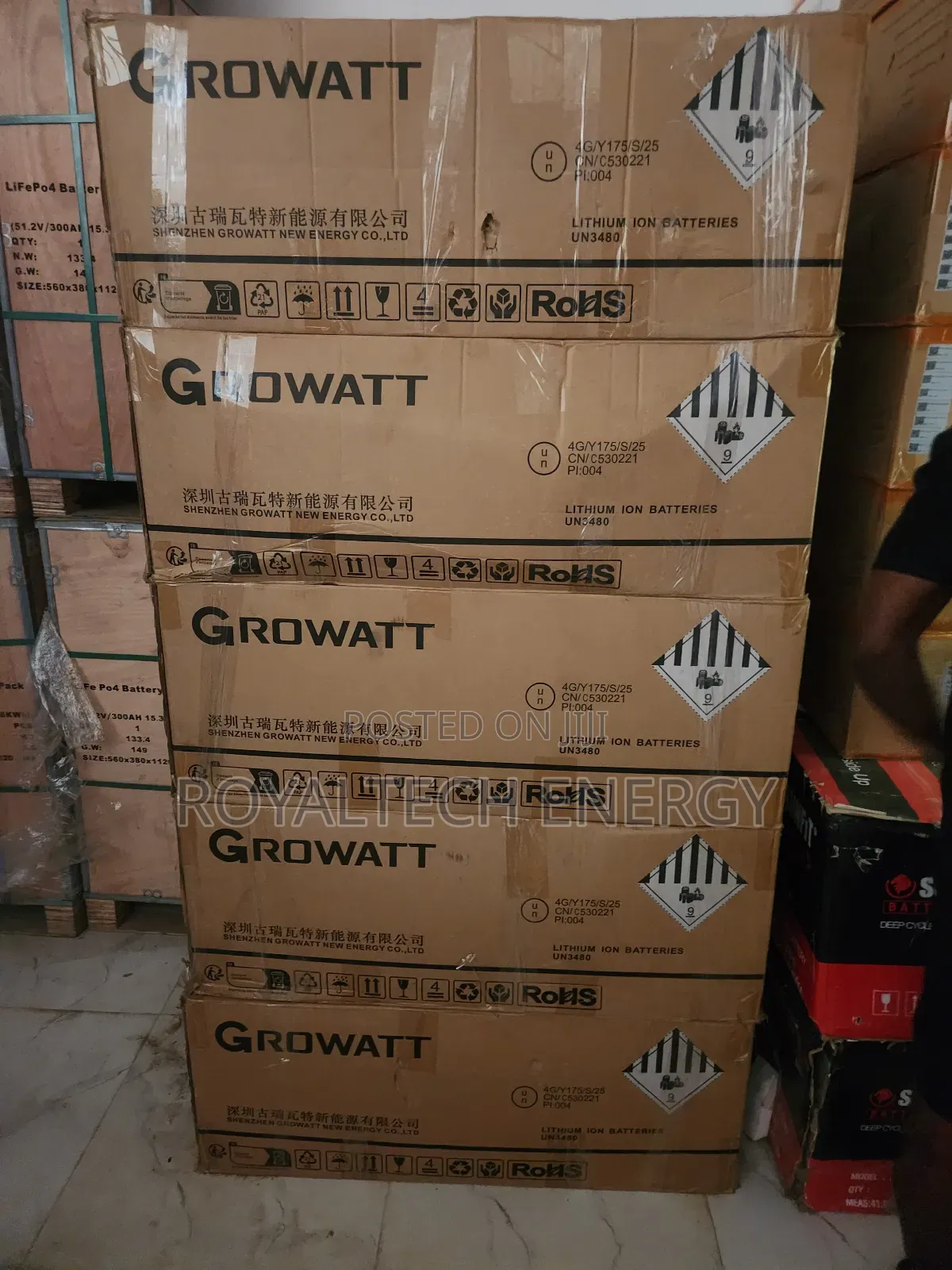 Growatt 14kwh 48v Lithium Batteries