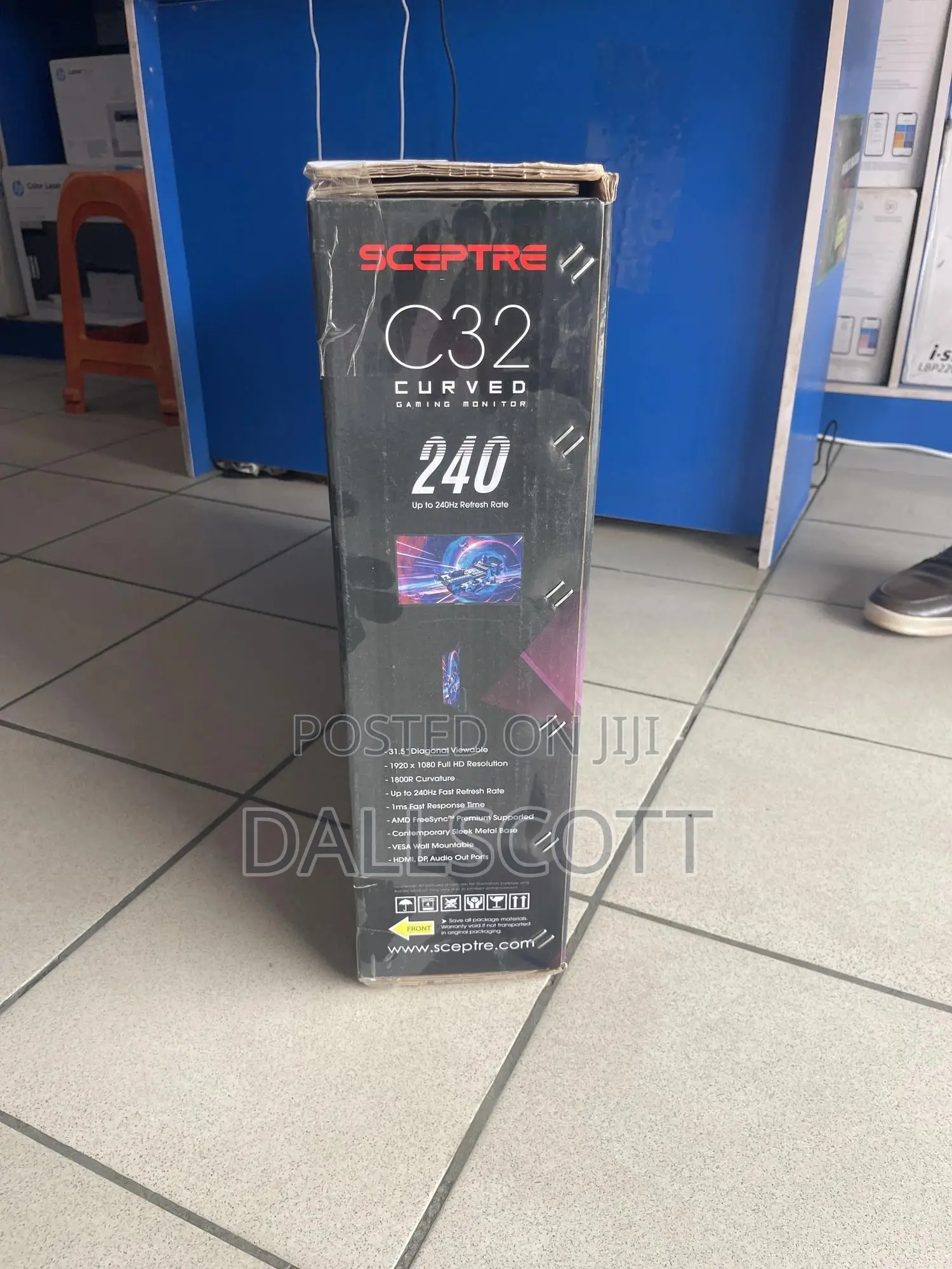 32-Inches Curved Gaming Monitor Built for Speed (240hz)