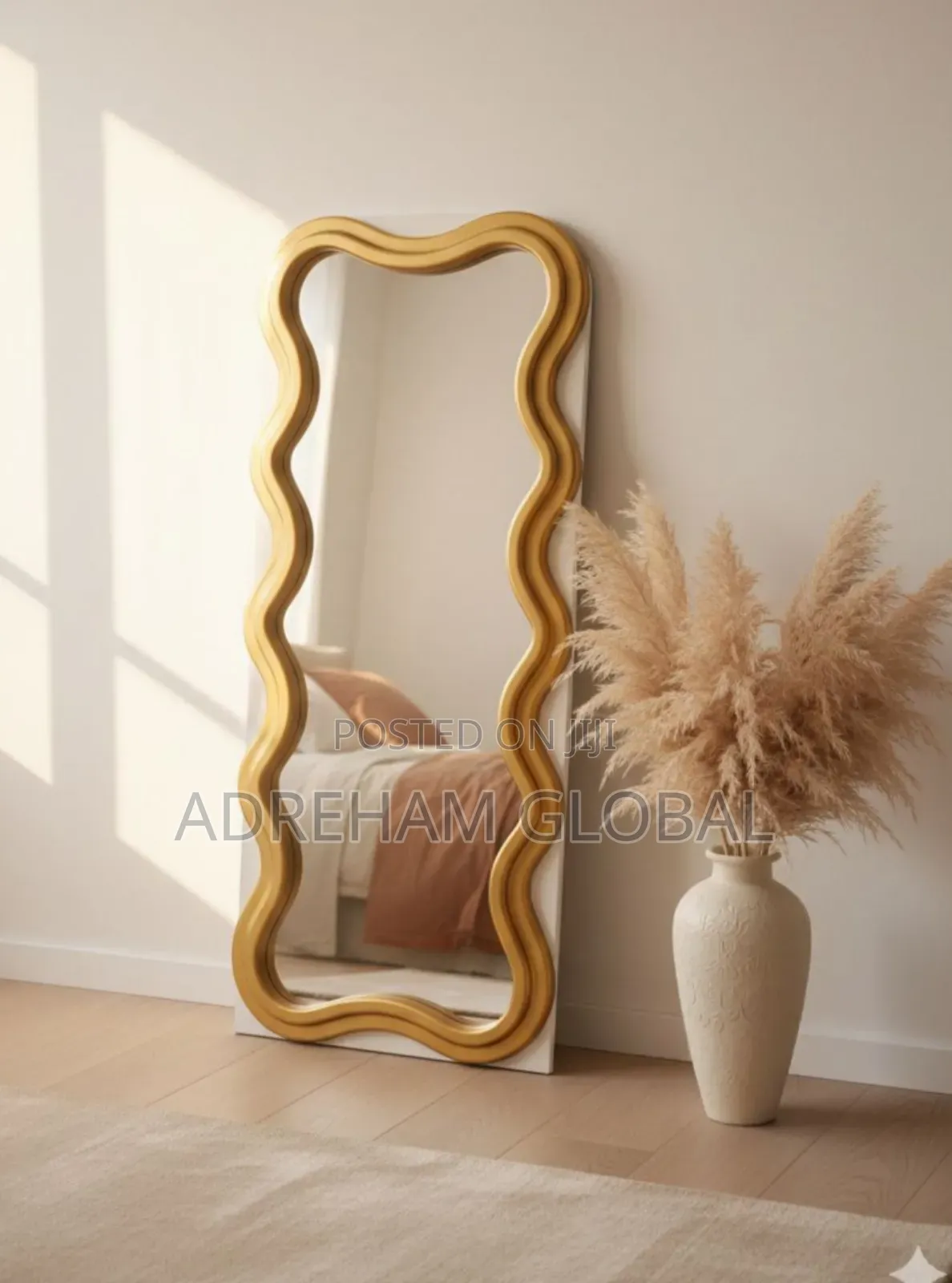 Zigzag Standing Mirrror
