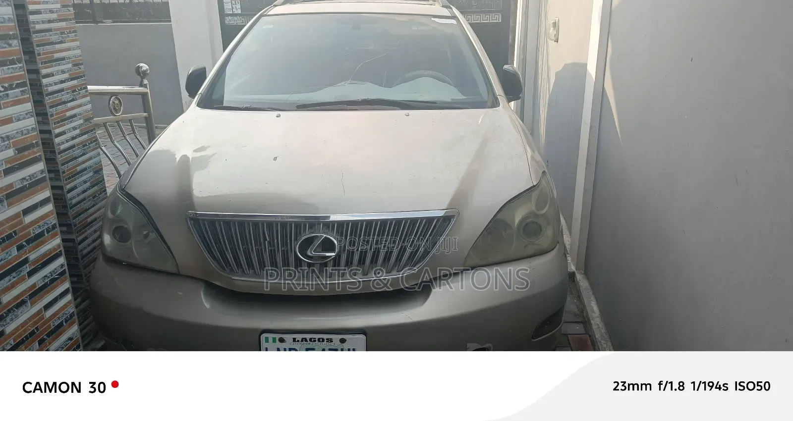 Lexus RX 330 2006 Gold