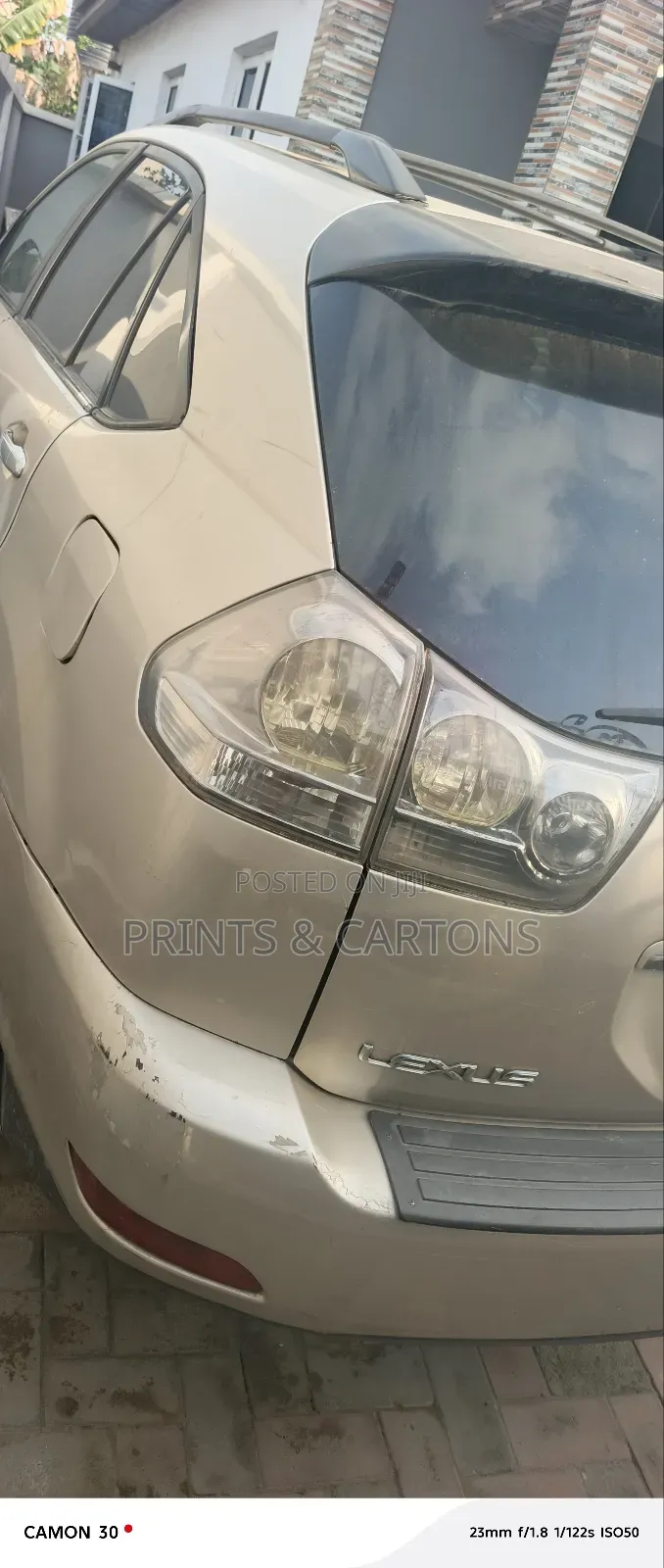 Lexus RX 330 2006 Gold