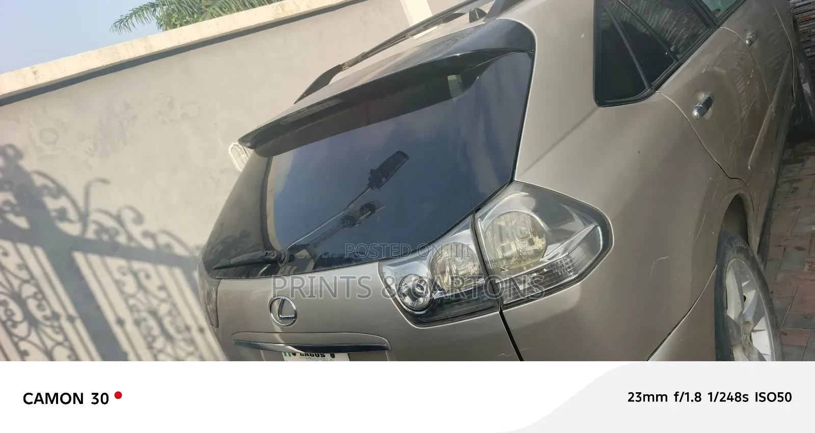 Lexus RX 330 2006 Gold