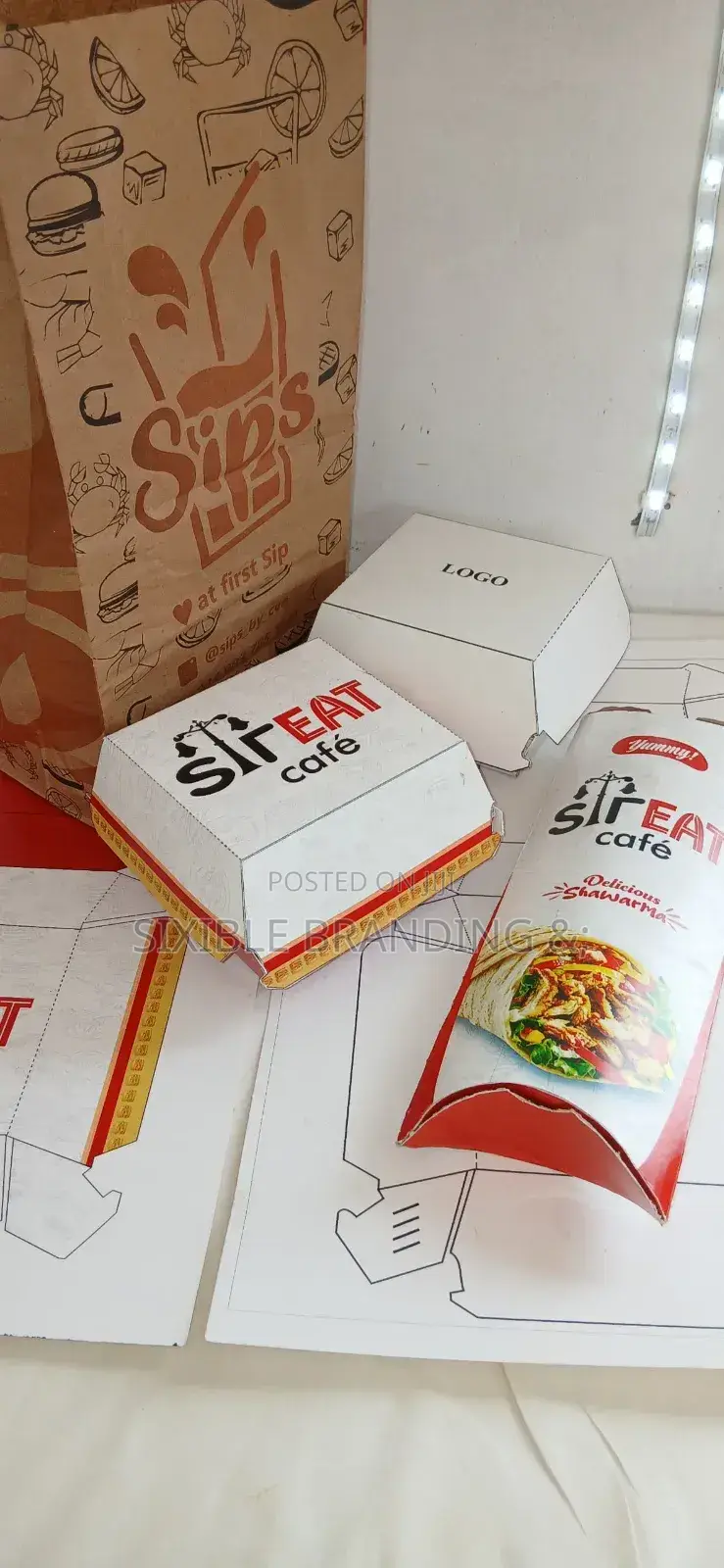 Burger/Pizza/Sharwama Box