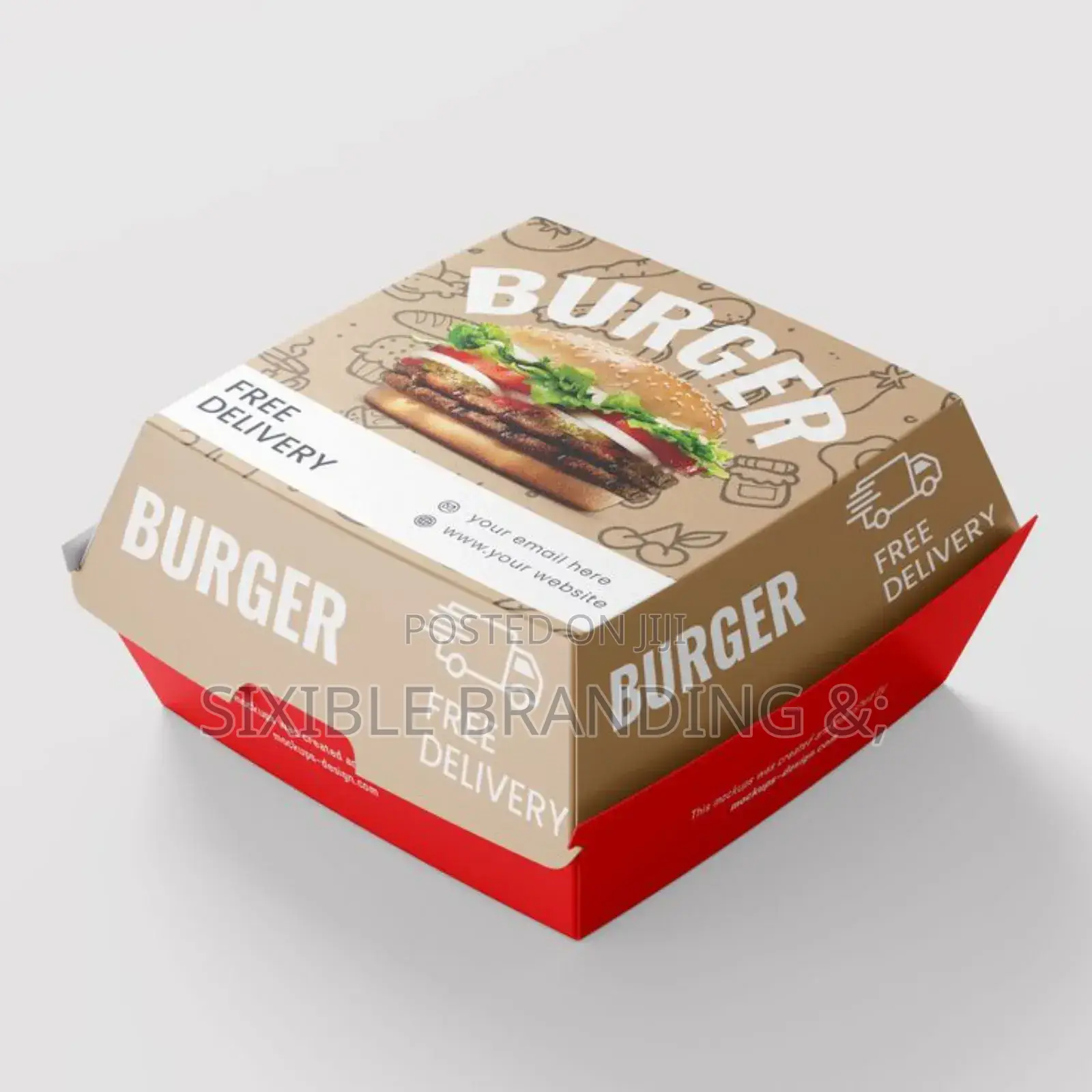 Burger/Pizza/Sharwama Box