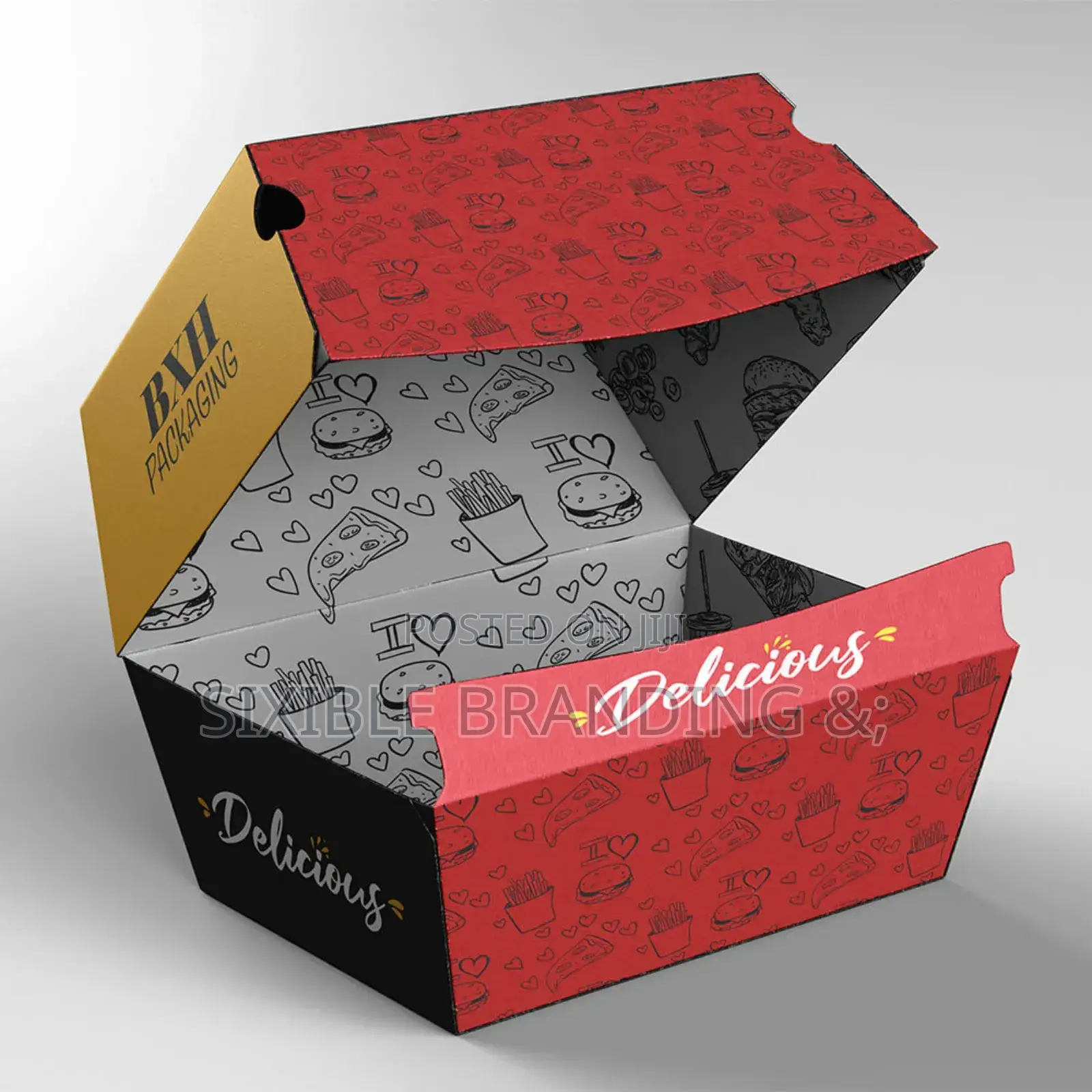 Burger/Pizza/Sharwama Box