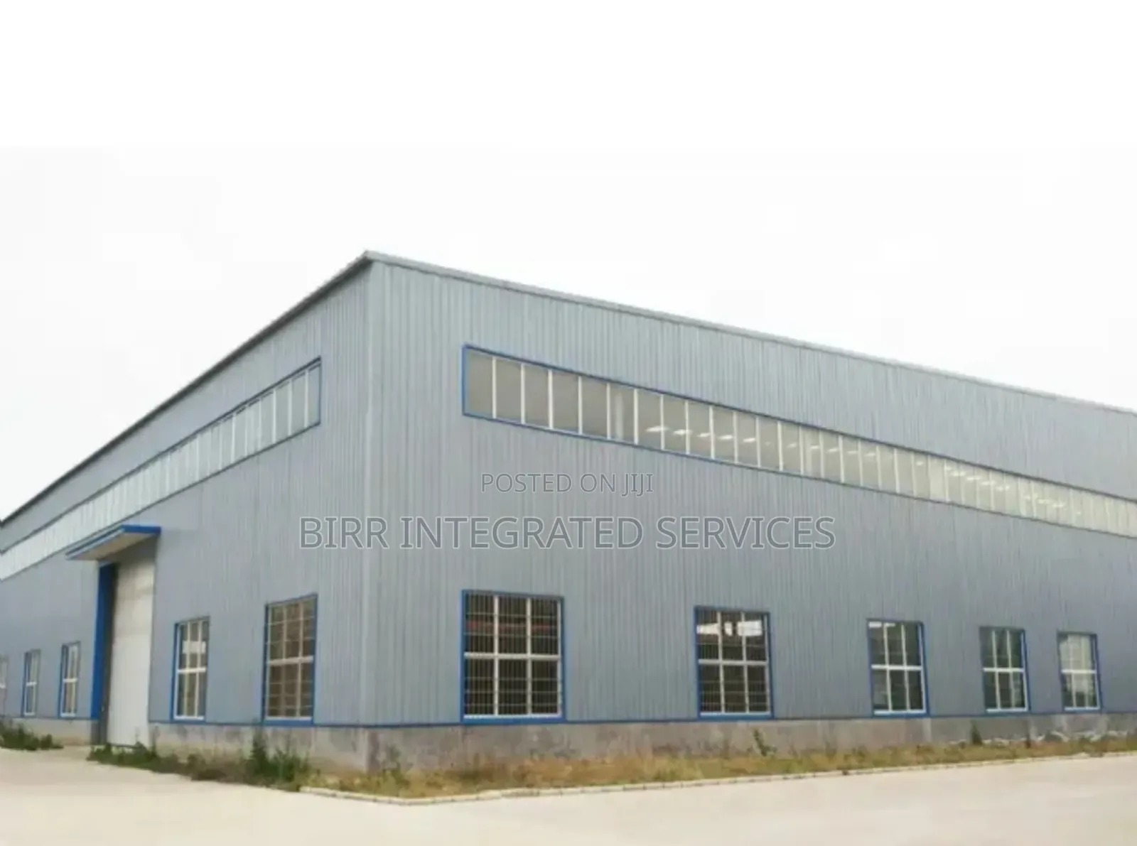 Warehouse, Factory Construction, Steel Works