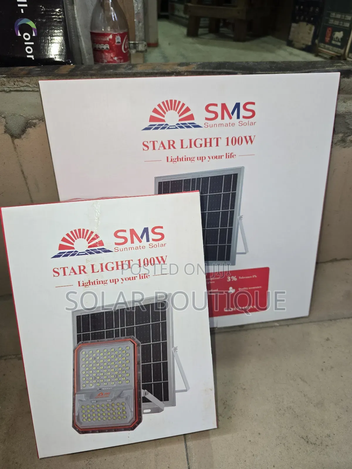 Original 100w SMS Solar Flood Light