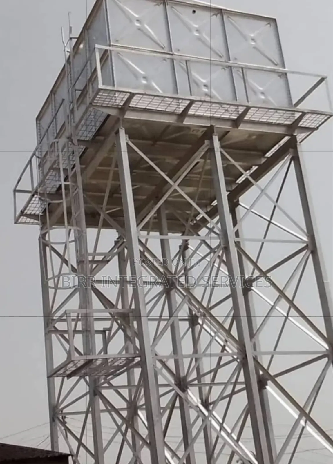 Braithwaite Galvanized Pressed Steel And Water Stanchion