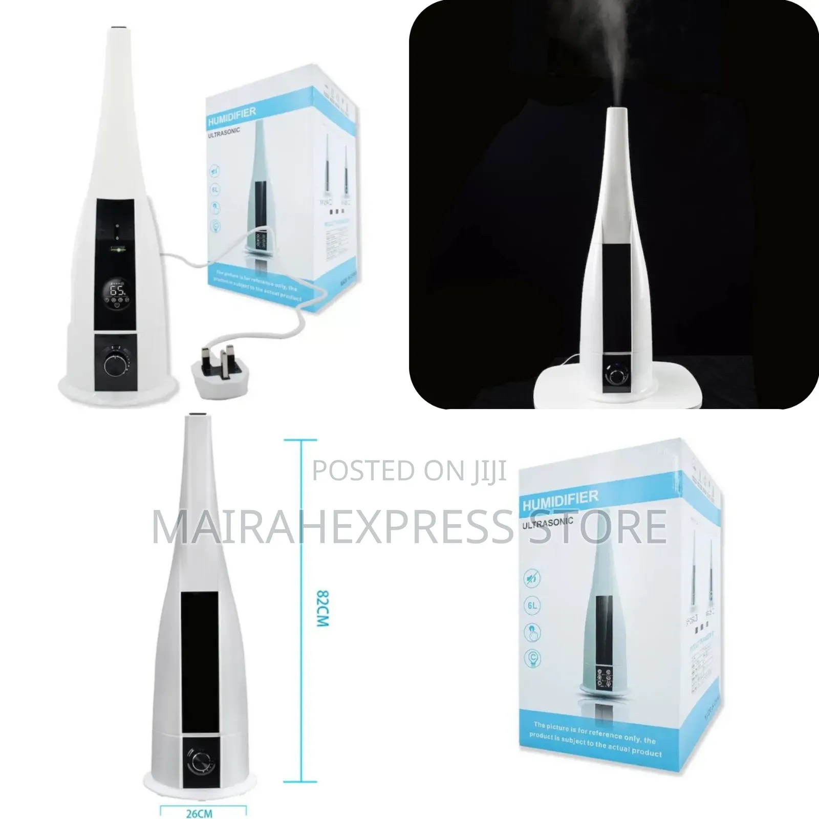 6 Litres Aromatherapy Floor Standing Ultrasonic Air Humidifier
