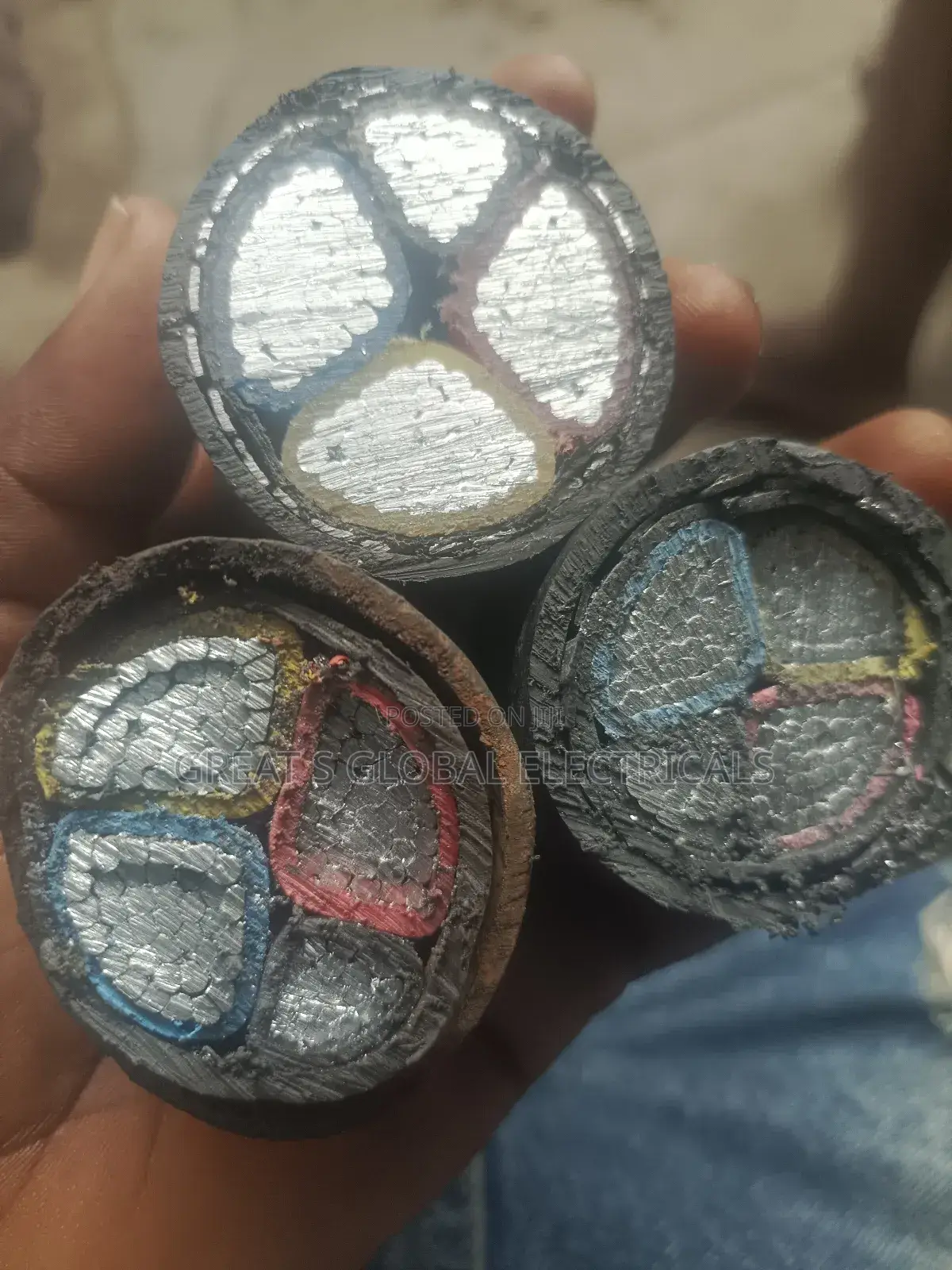 70mm 4 Core Aluminum Cabe