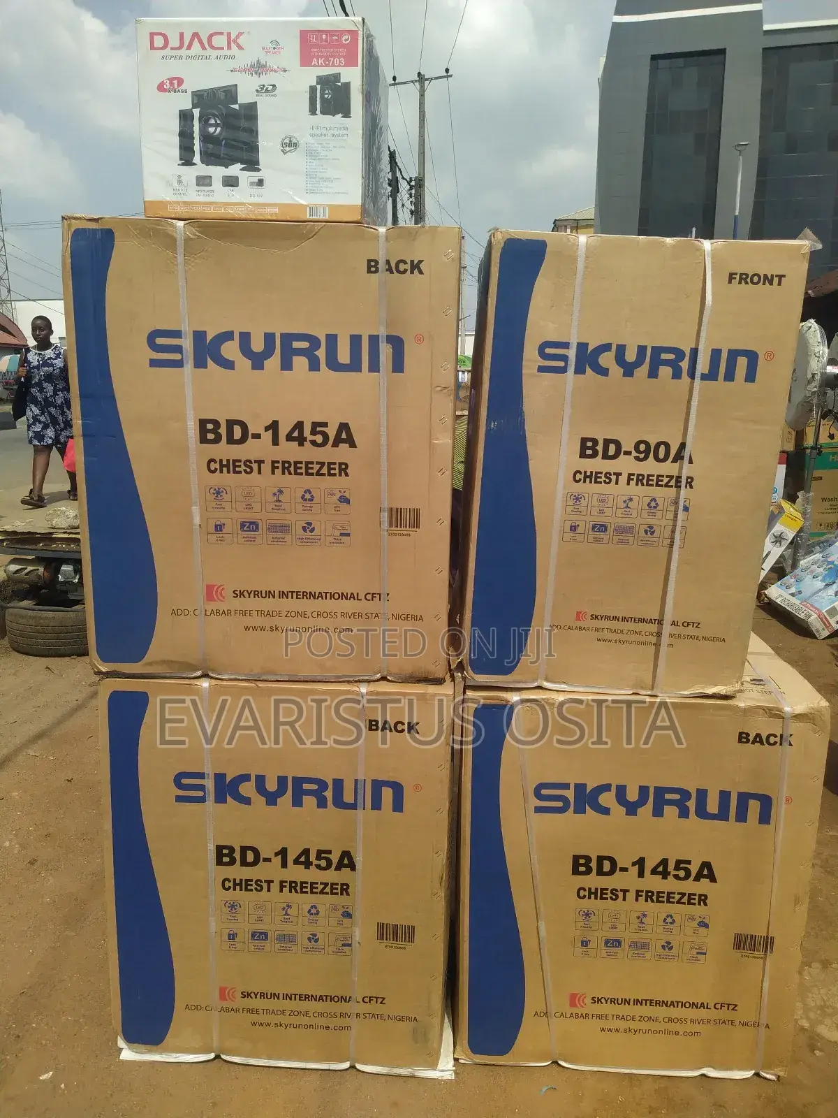 Skyrun Deep Freezer