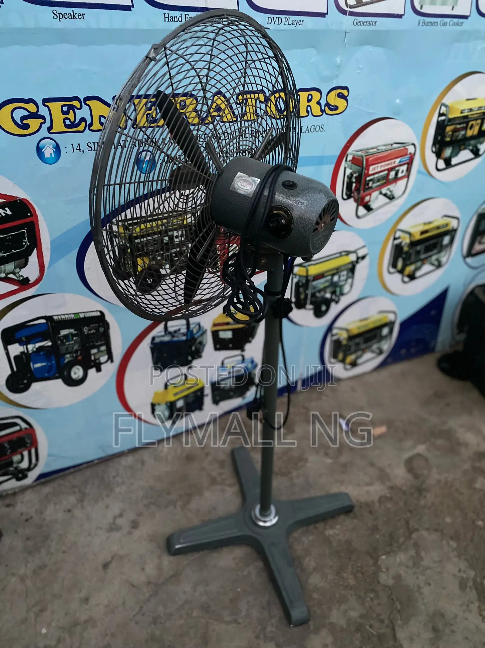 Ox Industrial Standing Fan