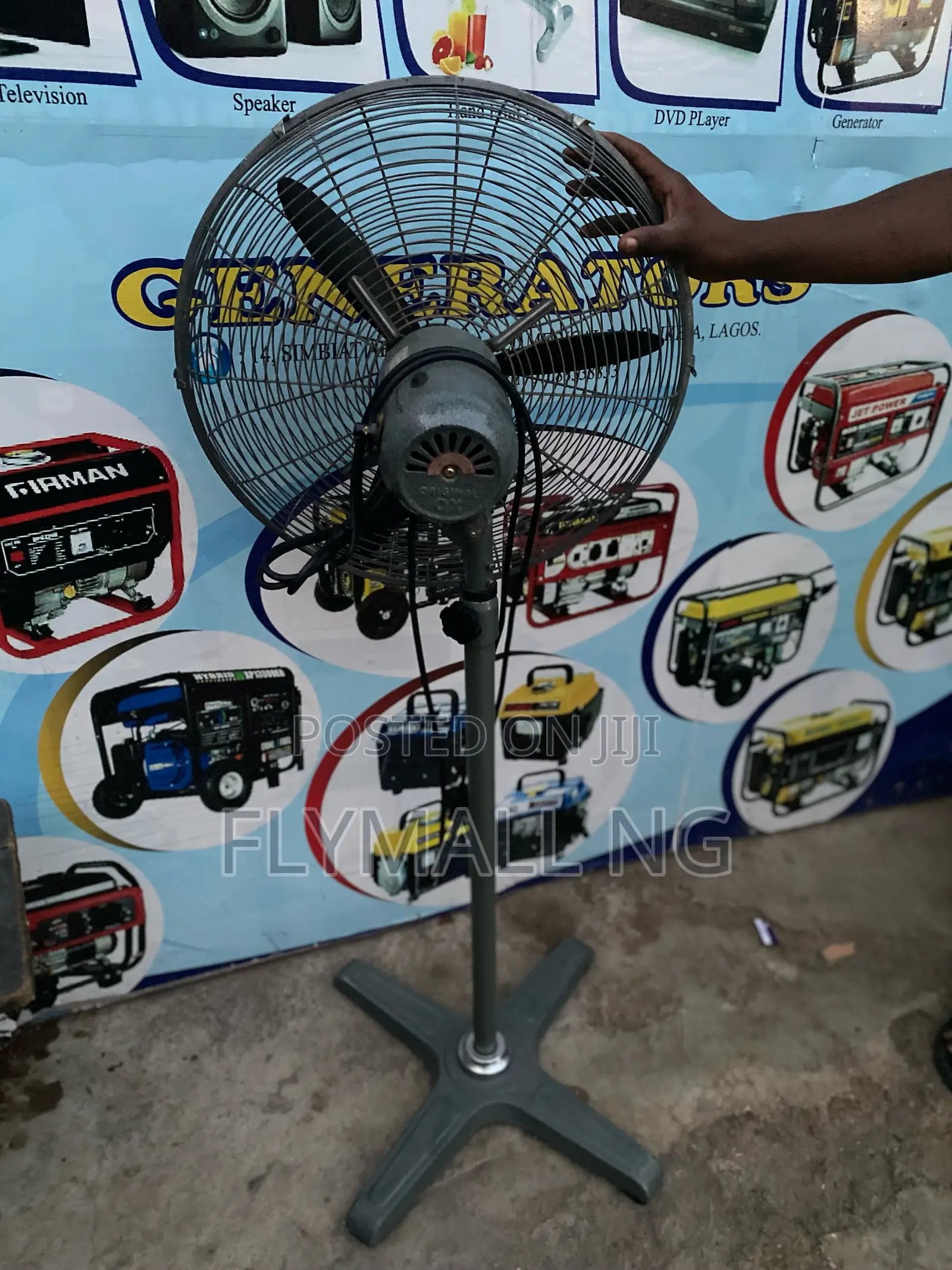 Ox Industrial Standing Fan
