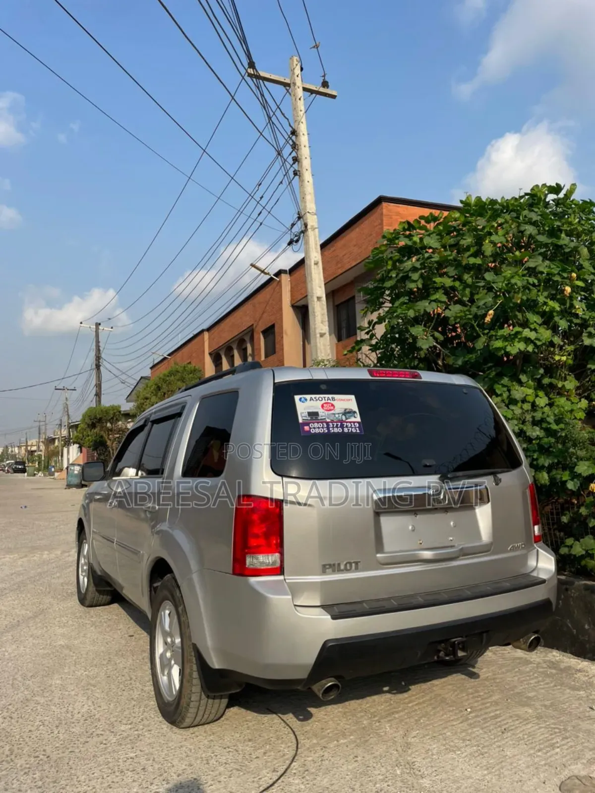 Honda Pilot EX-L 4dr SUV 4WD (3.5L 6cyl 5A) 2011 Silver