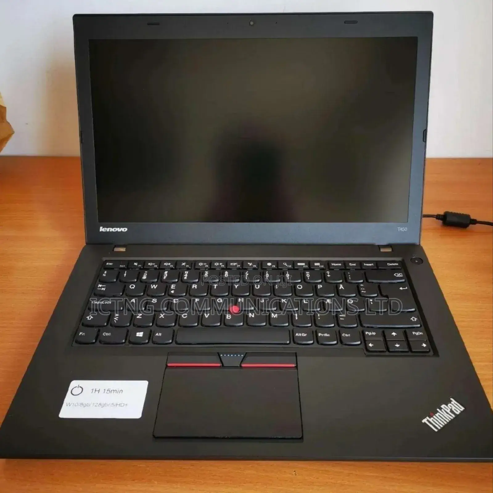 Laptop Lenovo ThinkPad T450 8GB Intel Core i5 SSD 128GB