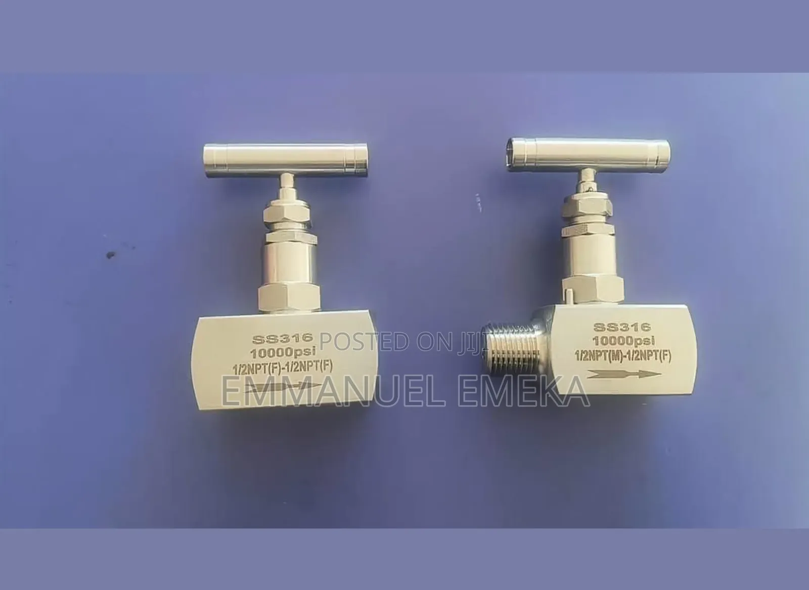 Needle Valves. 1/2, 1/4