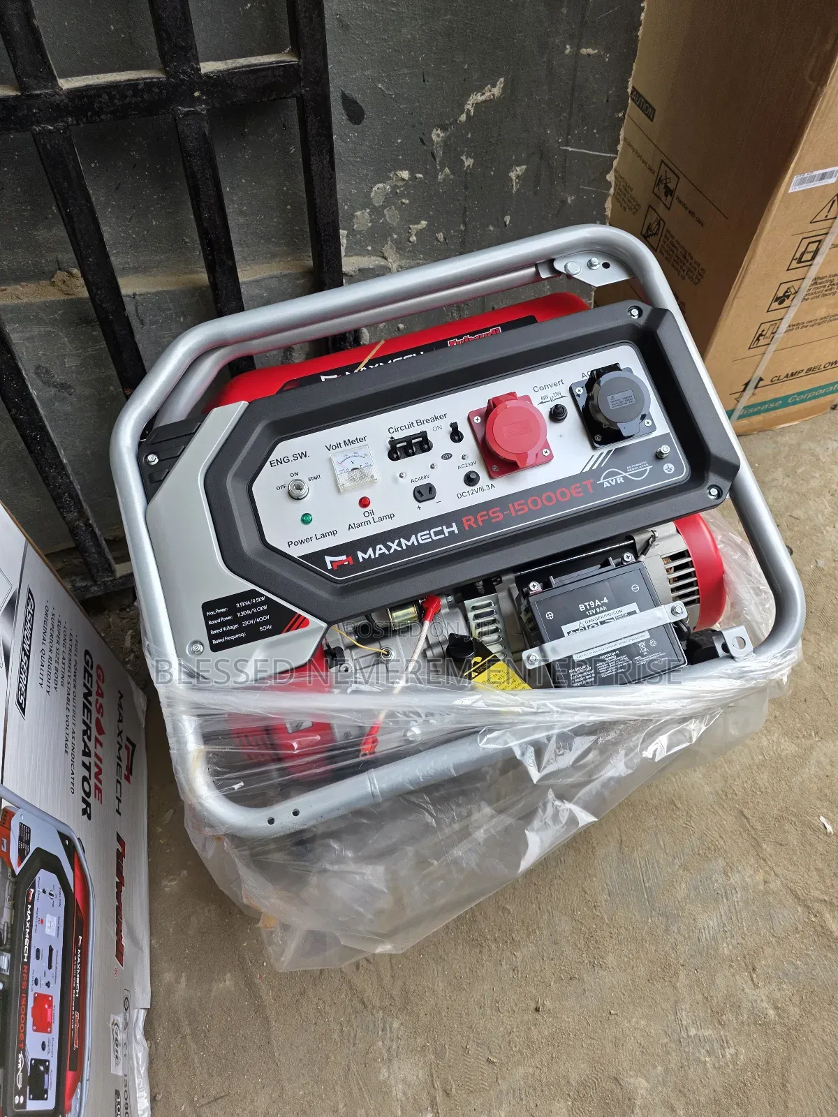 I Have Three Phase Petrol Generator Maxmech 12.5kva 100%Copper Coil