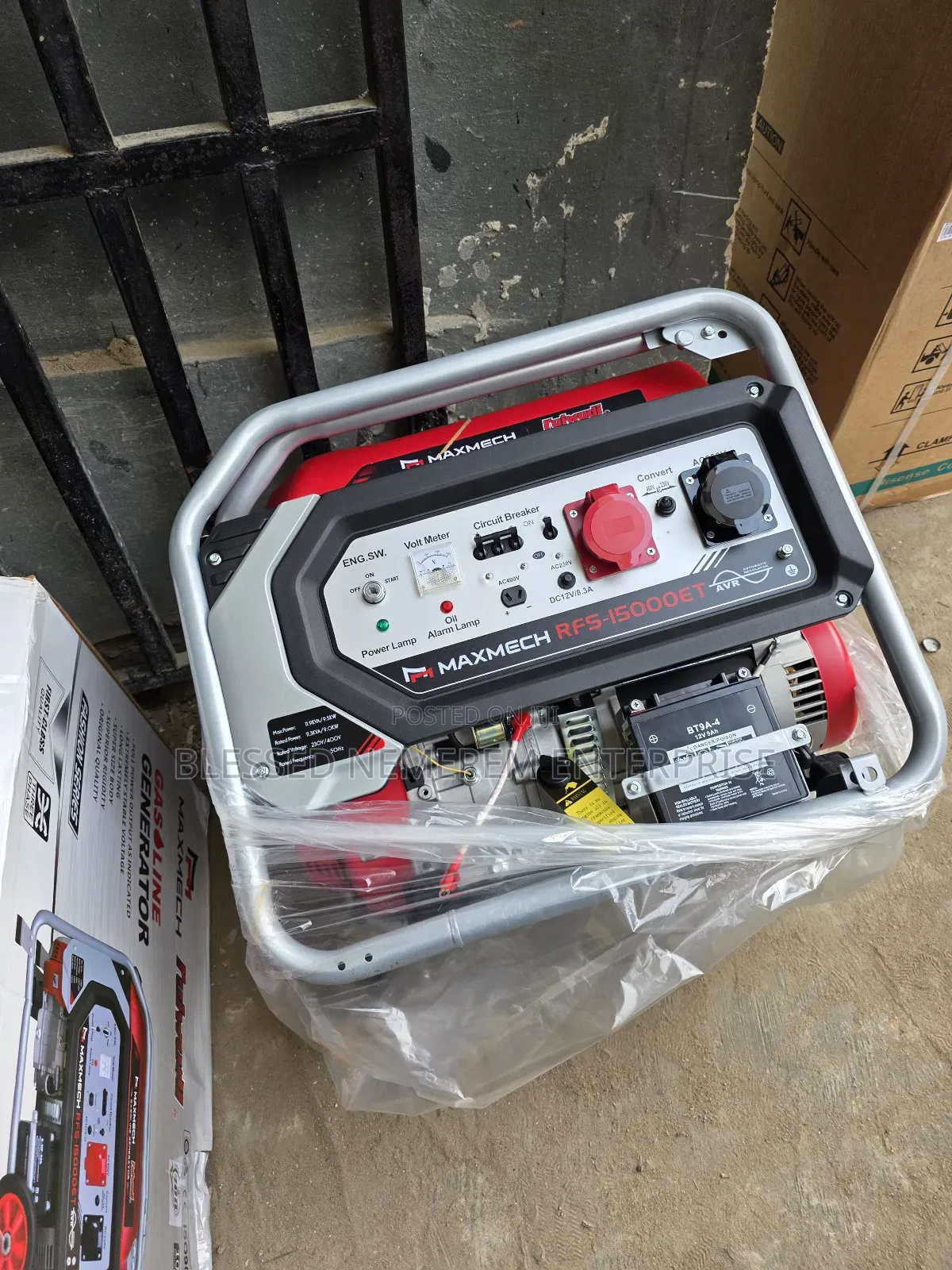 I Have Three Phase Petrol Generator Maxmech 12.5kva 100%Copper Coil