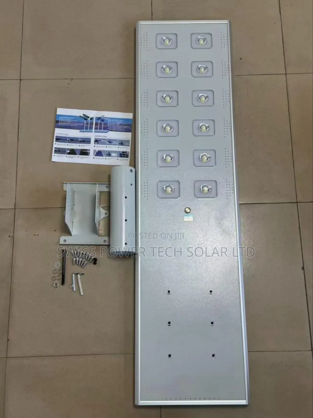 100watts Wakatek 12eye Solar Street Light