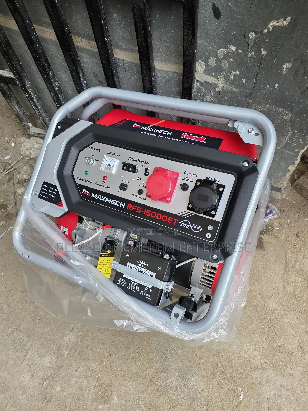 ☆¤Best Maxmech Petrol Gen 3phase 12.5kva 100%Copper Coil
