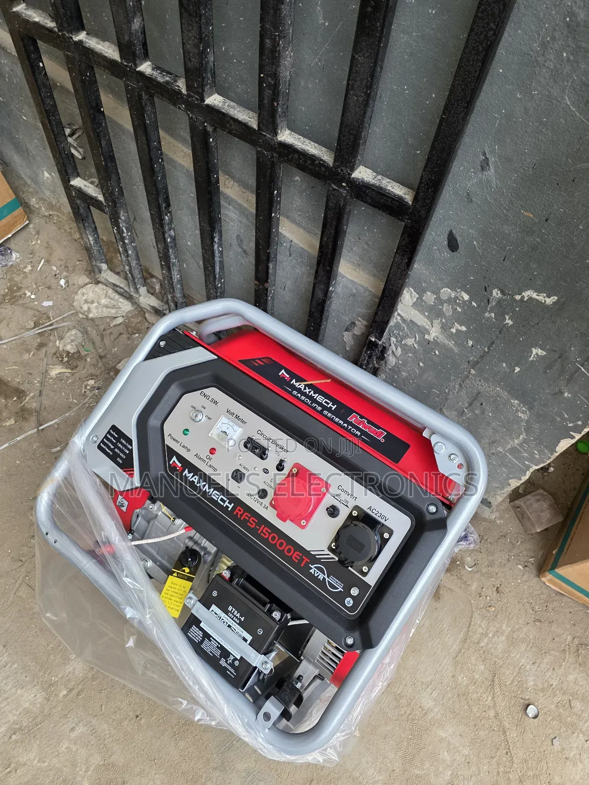3phase Maxmech Petrol Generator 12.5kva 100%Copper Coil