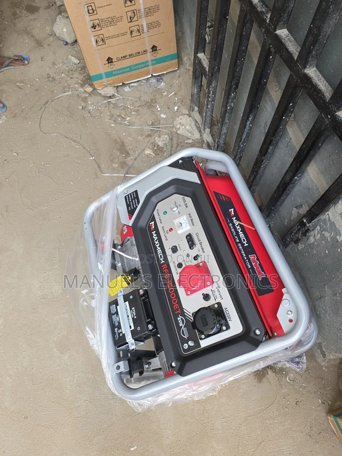 Three Phase Petrol Generator Maxmech 12.5kva 100%Copper