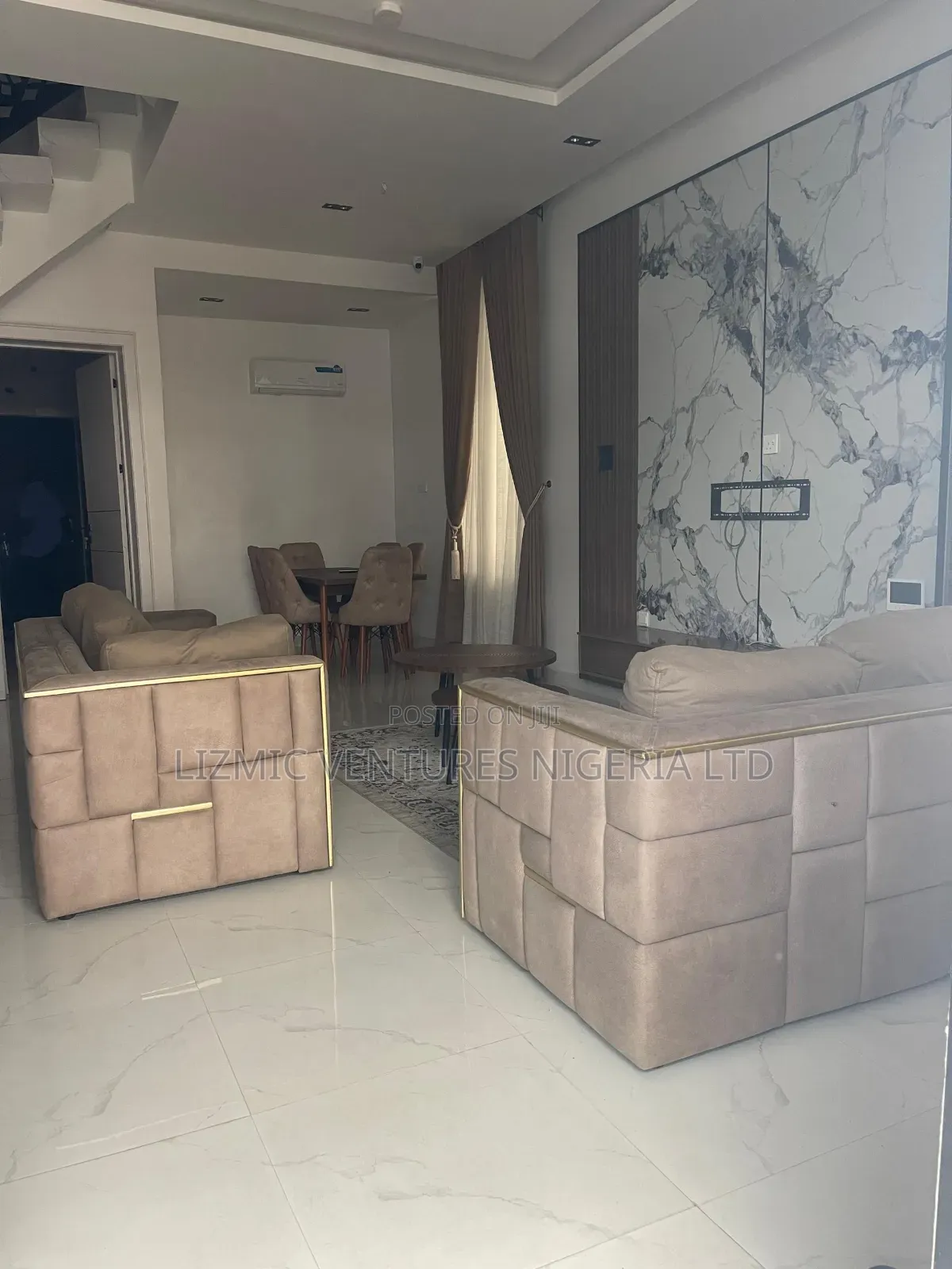 Furnished 4bdrm Duplex in Adeniyi Jones for rent