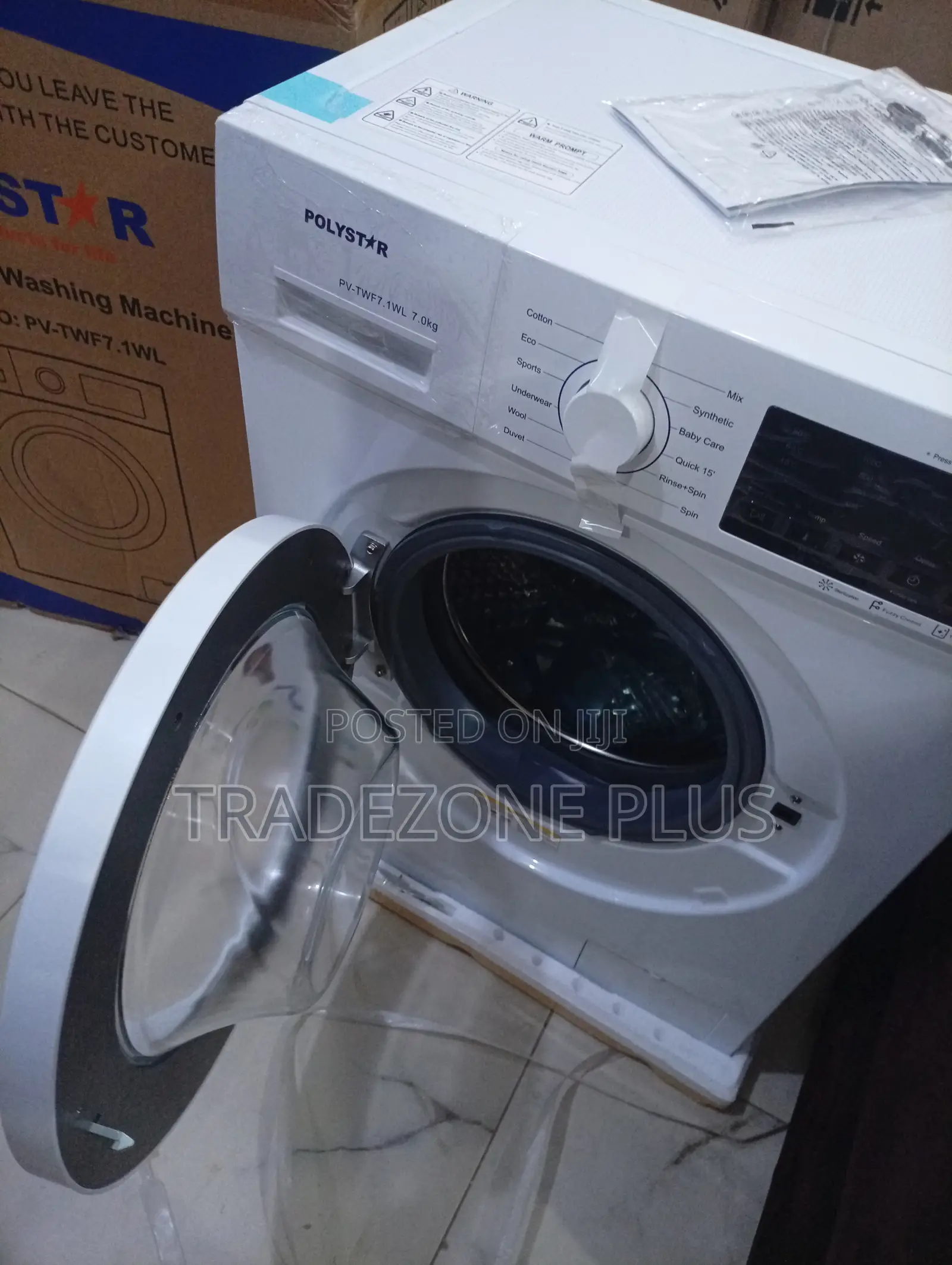 Polystar Front Load Washing Machine – Smart Laundry Performance
